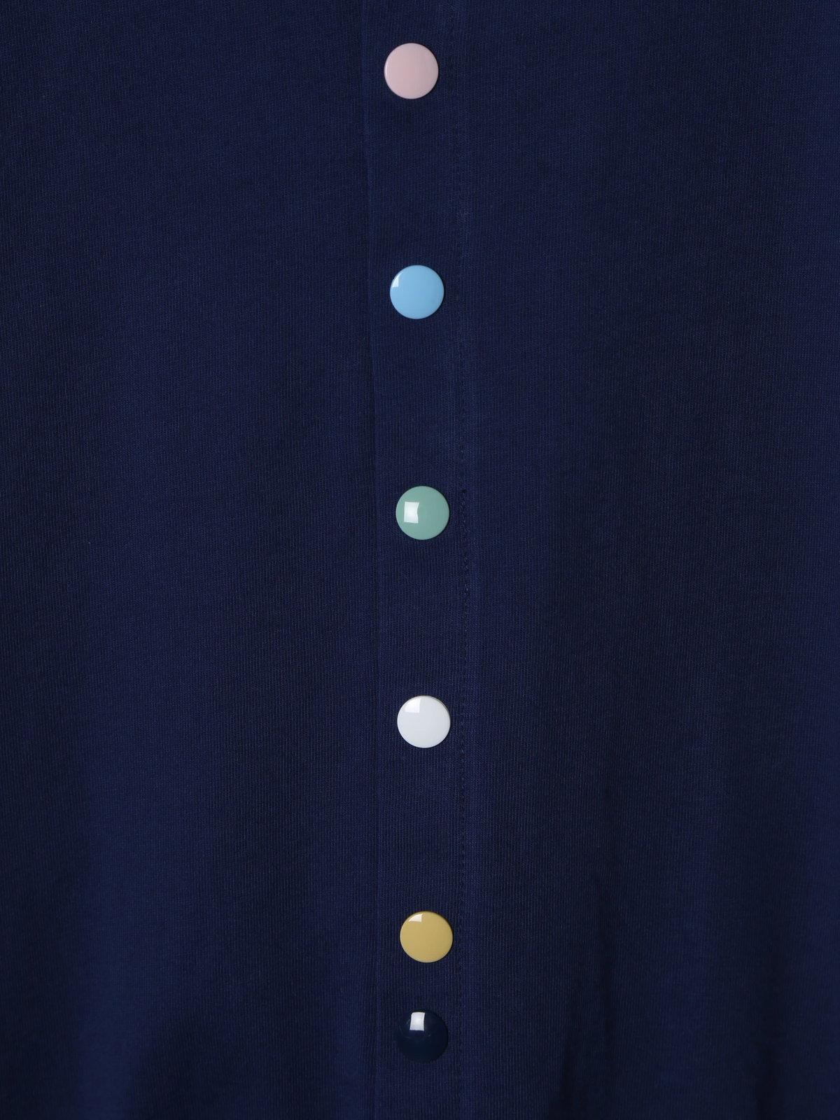 ENFANT ベビー ベビー マルチカラー コットン 長袖 ロンパース ”Hoshi” ネイビー