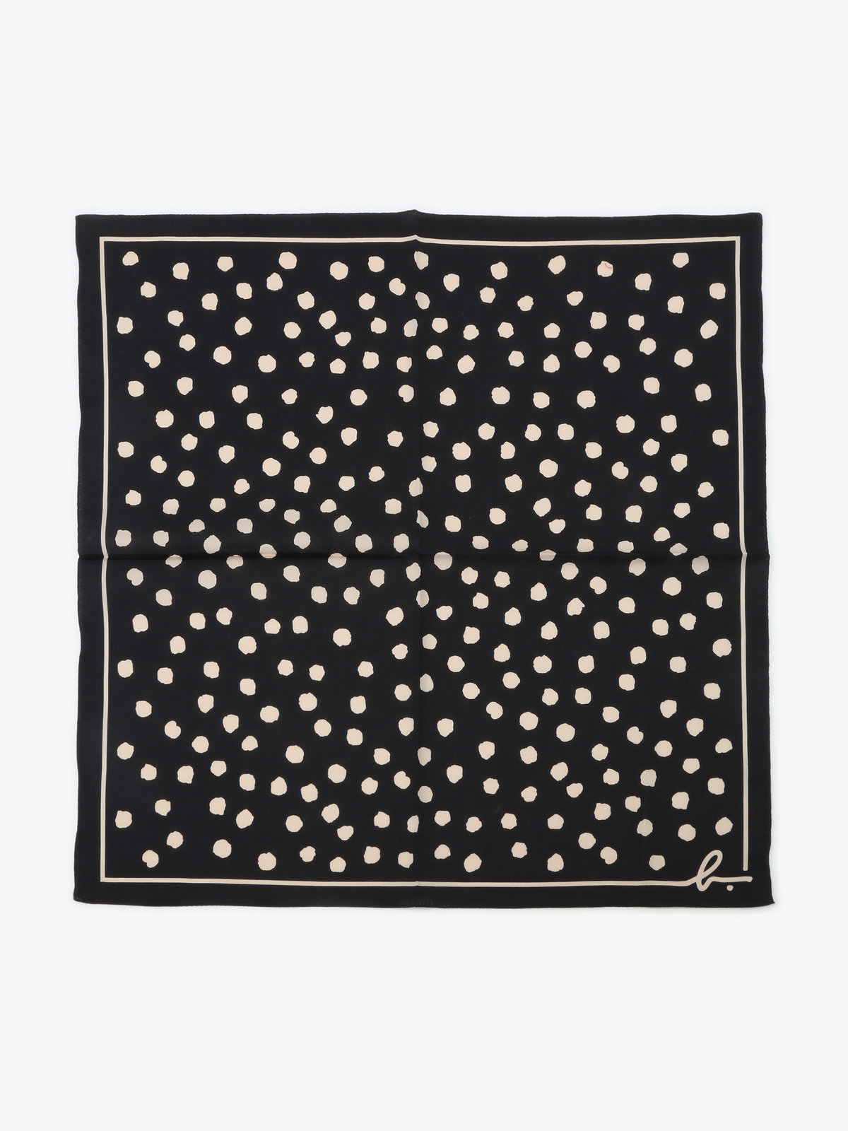 FEMME ウィメンズ ハンカチ ブラック