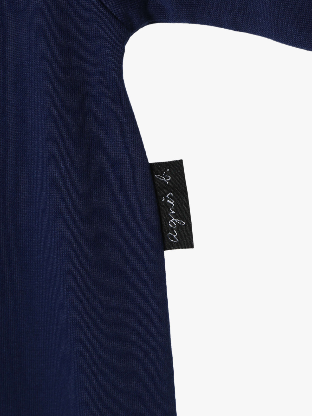 ENFANT ベビー ベビー マルチカラー コットン 長袖 ロンパース ”Hoshi” ネイビー