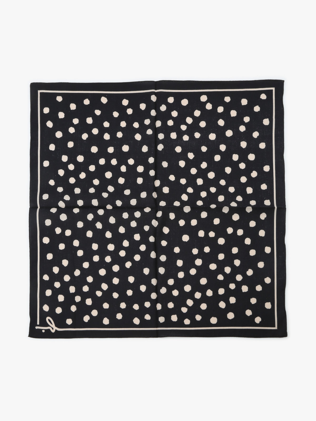 FEMME ウィメンズ ハンカチ ブラック