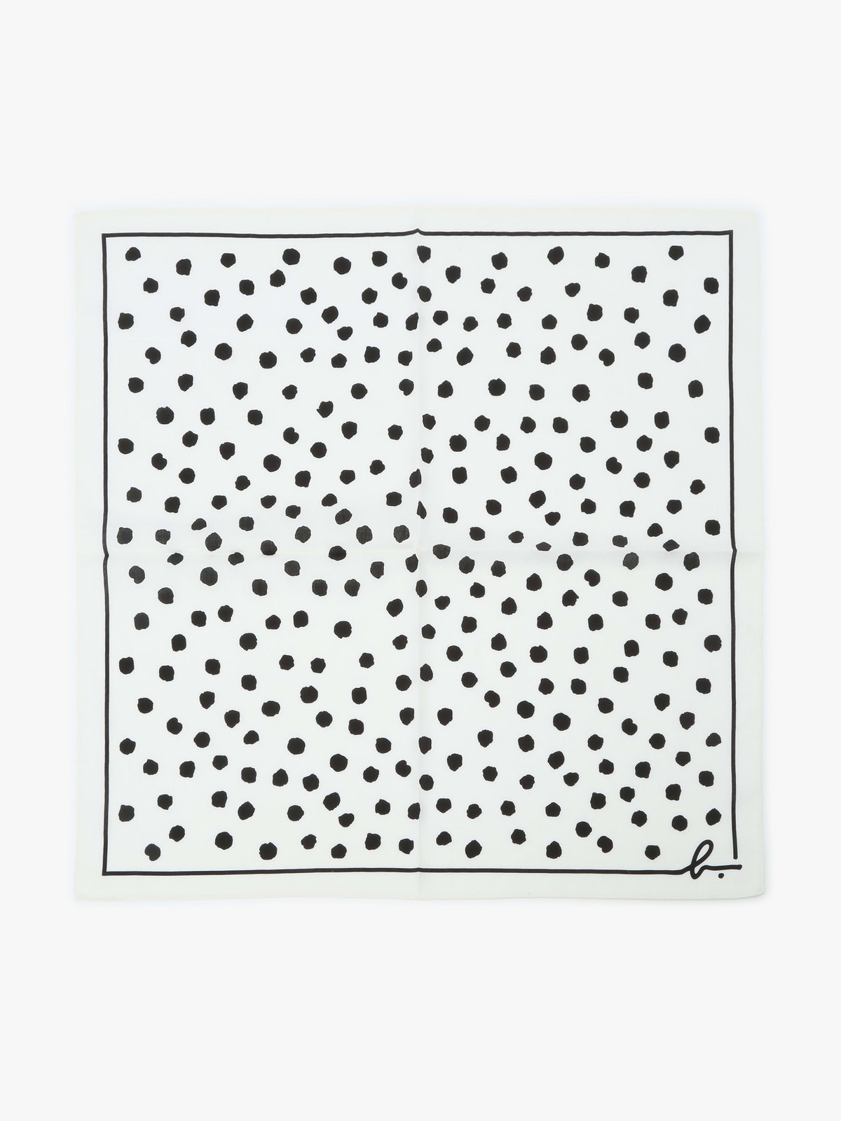 FEMME ウィメンズ ハンカチ ホワイト