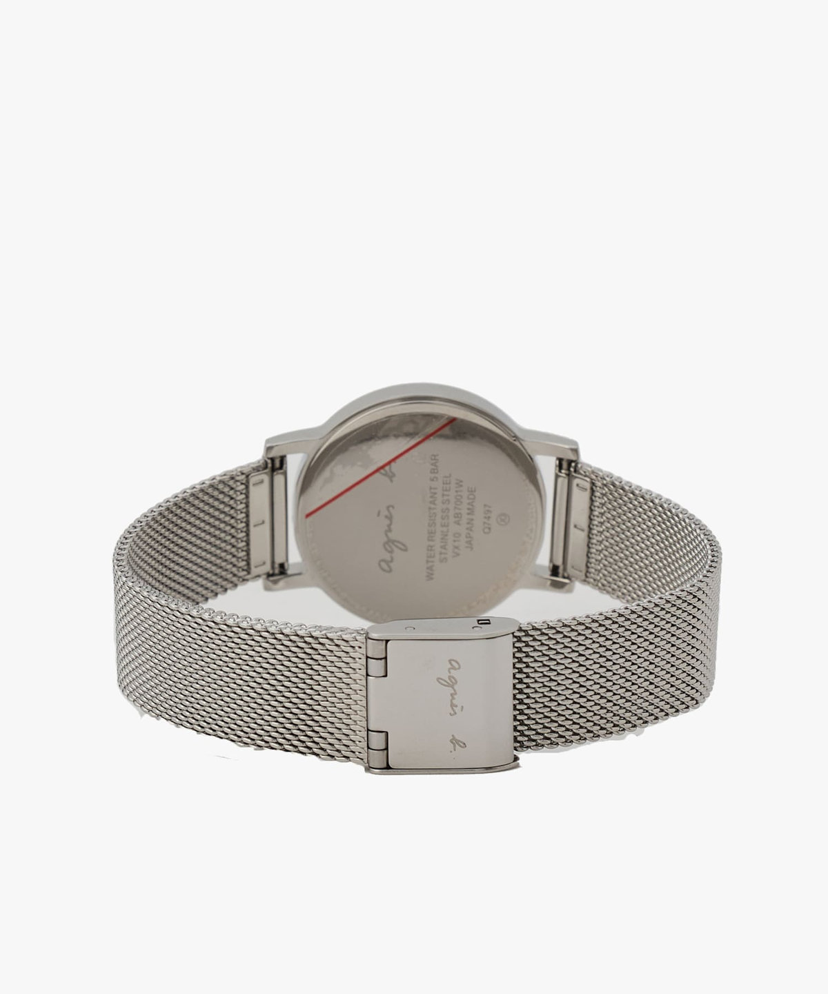 FEMME ウィメンズ シルバー ステンレス ラウンド ウォッチ "Marcello" シルバー