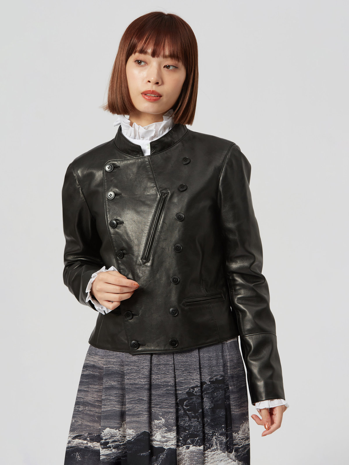 FEMME ウィメンズ CU32 BLOUSON フィフルブルゾン ブラック