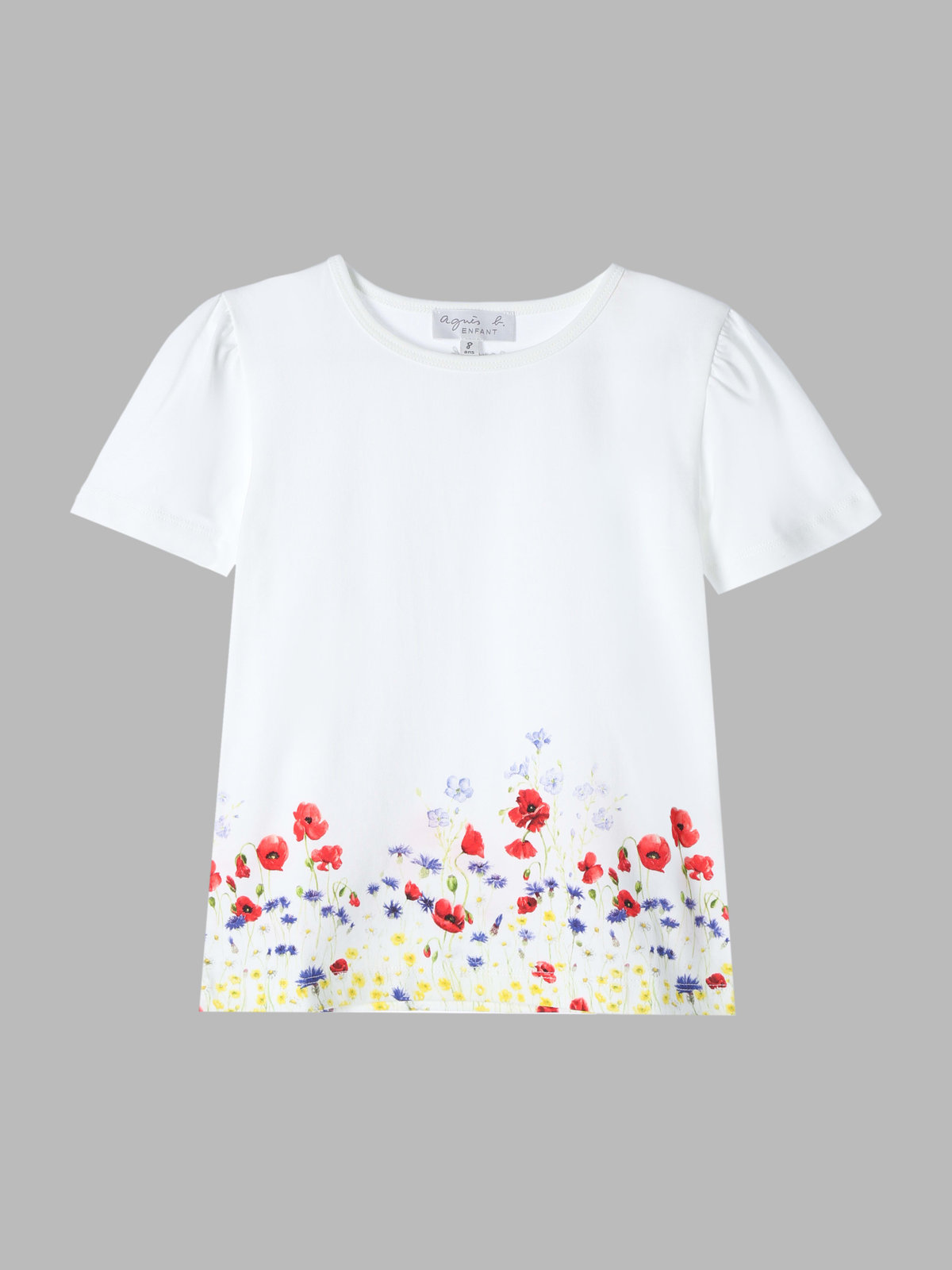 ENFANT ガールズ 【Outlet】【セットアップ対応商品】SEN0 E TS キッズ Tシャツ ホワイト