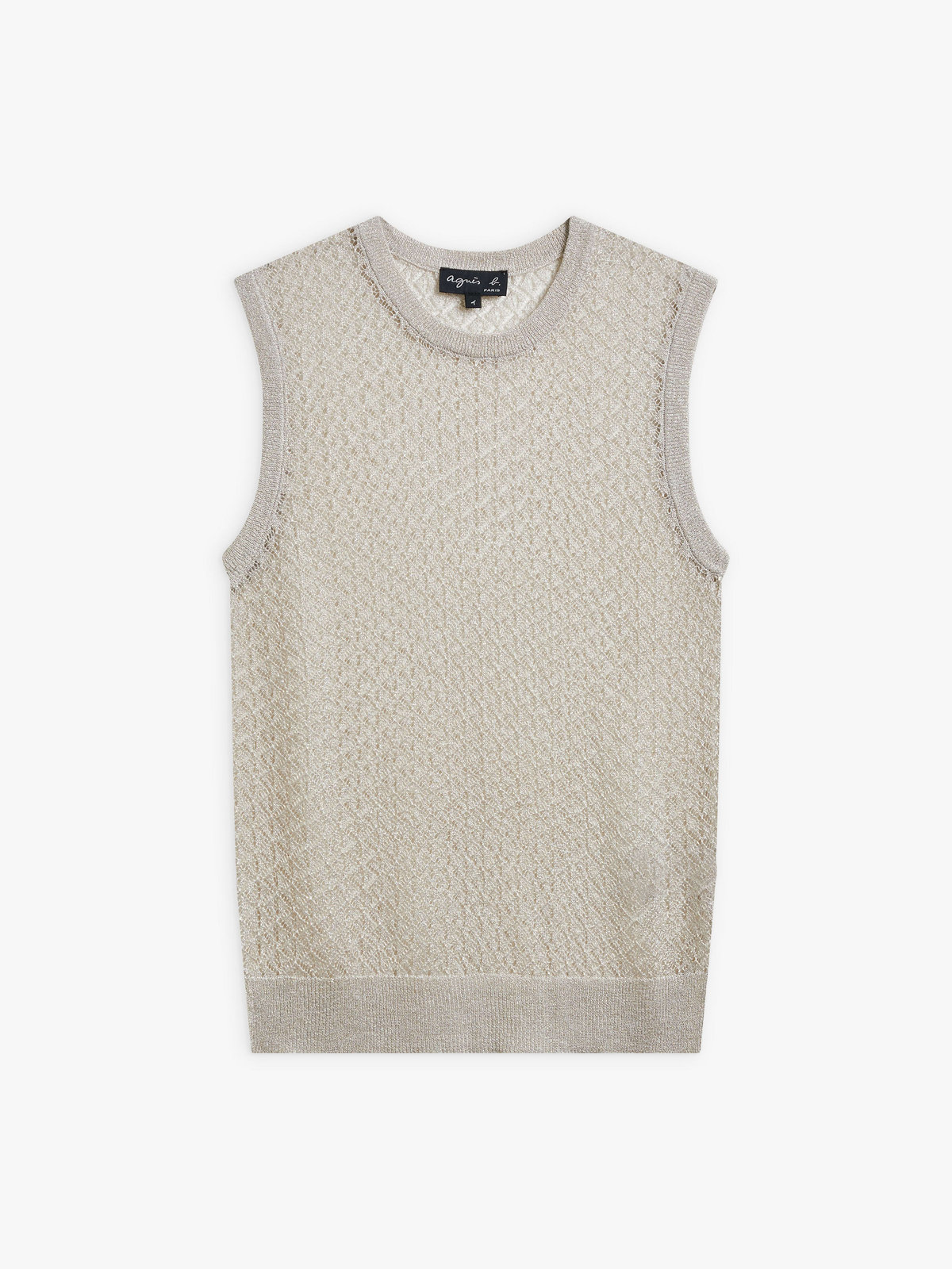 FEMME ウィメンズ 【Outlet】LM67 PULLOVER ノースリーブ プルオーバー シルバー