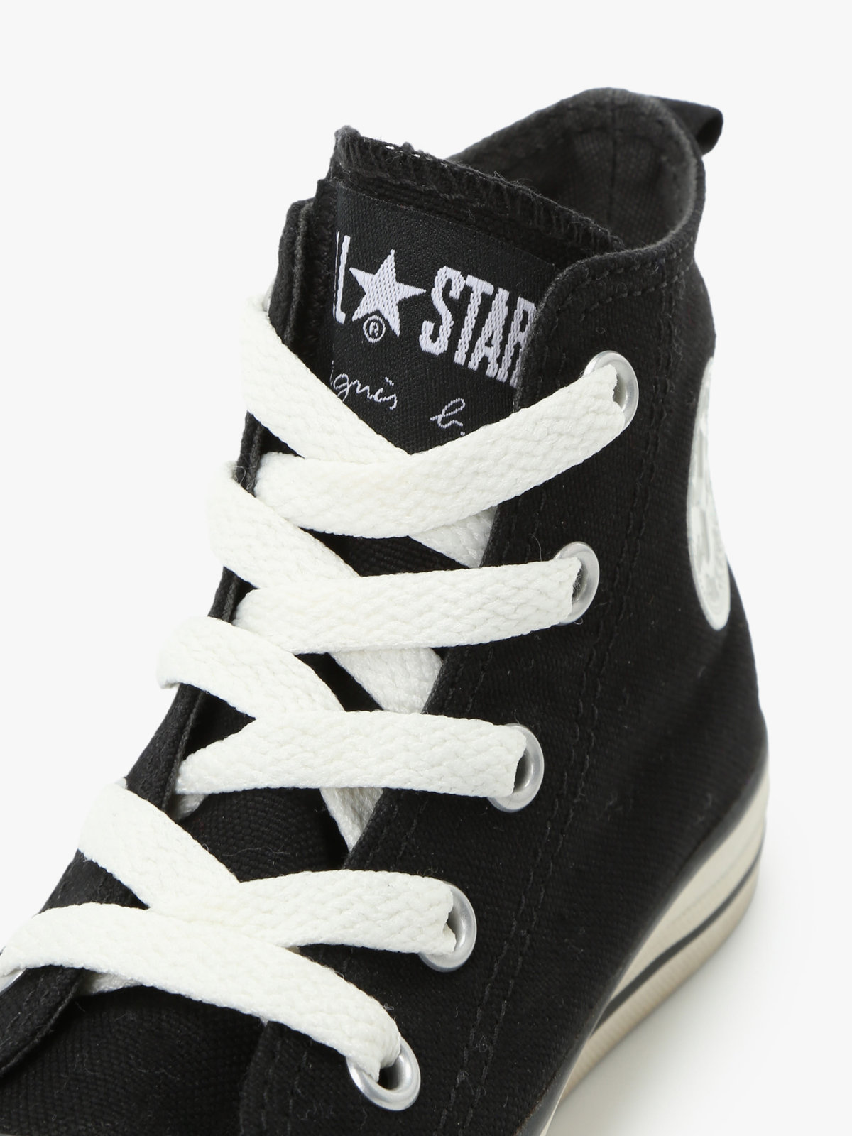 ENFANT ユニセックス agnes b. x CONVERSE コンバース キッズ CANVAS ALL STAR (R) Z HI / AB ブラック