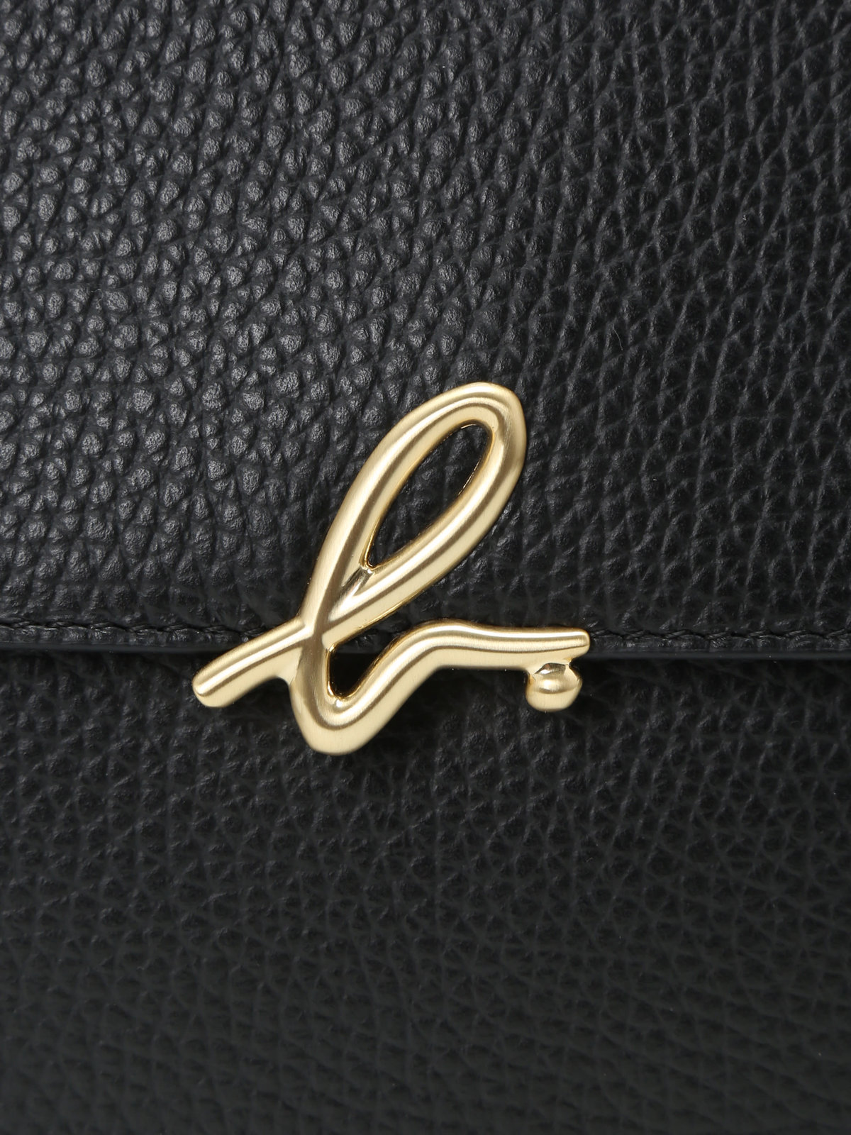 VOYAGE ウィメンズ バッグ＆ウォレット レザー ミディアム ショルダーバッグ "The b." ABS17-03 ブラック