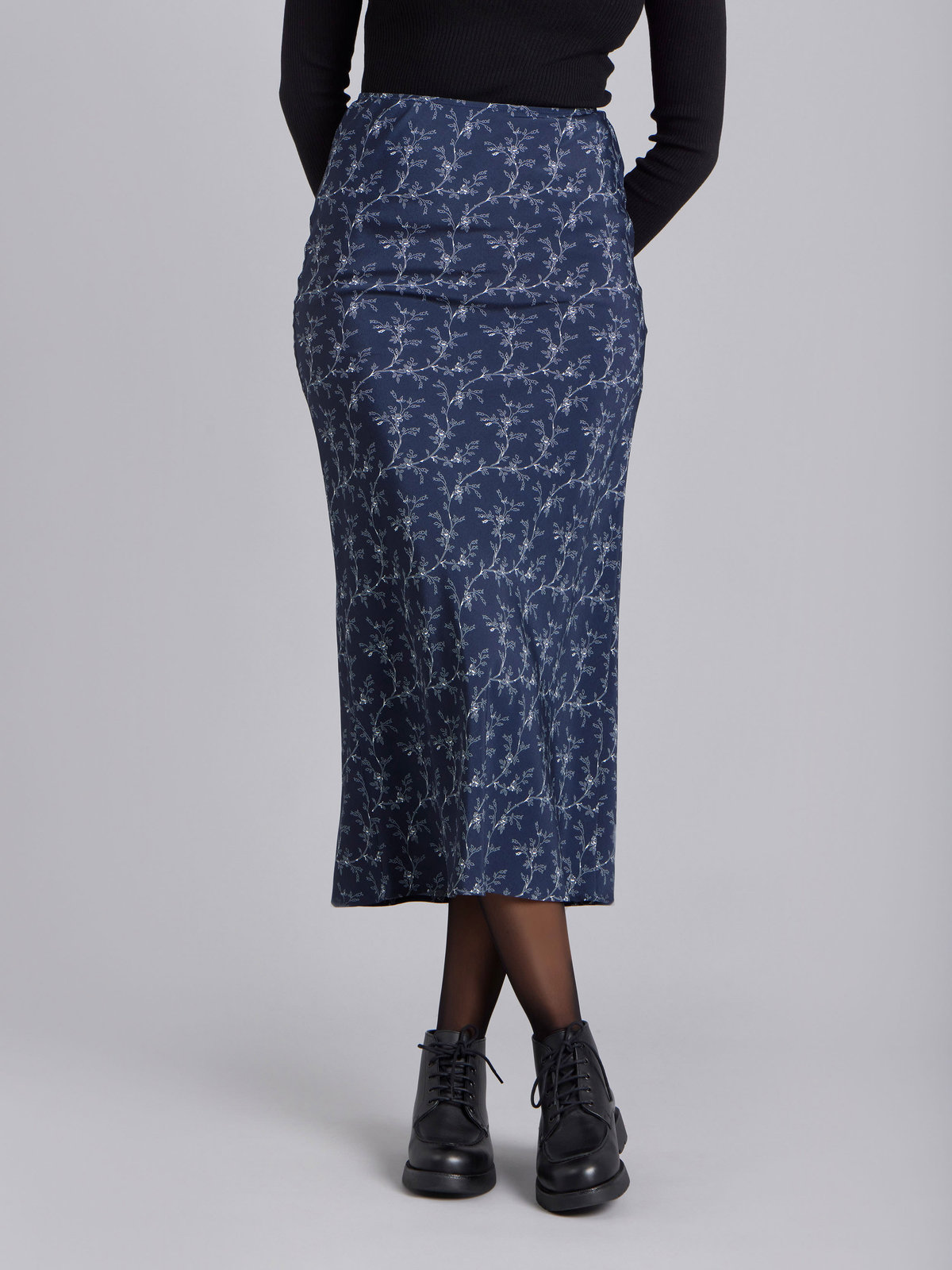 FEMME ウィメンズ 【Outlet】IDD5 JUPE スカート ネイビー