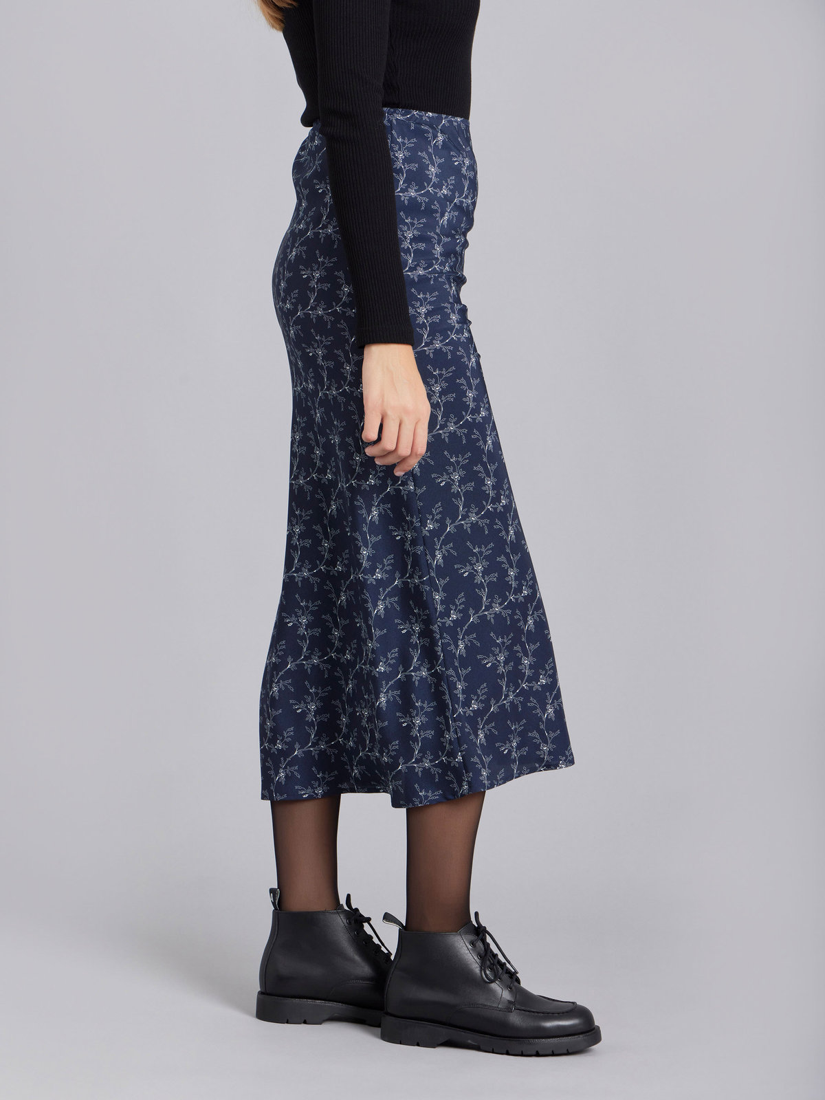 FEMME ウィメンズ 【Outlet】IDD5 JUPE スカート ネイビー