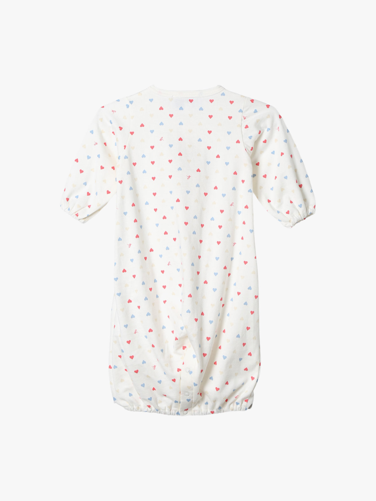 ENFANT ベビー ベビー マルチカラー コットン 長袖 ロンパース ”Hoshi” ホワイト