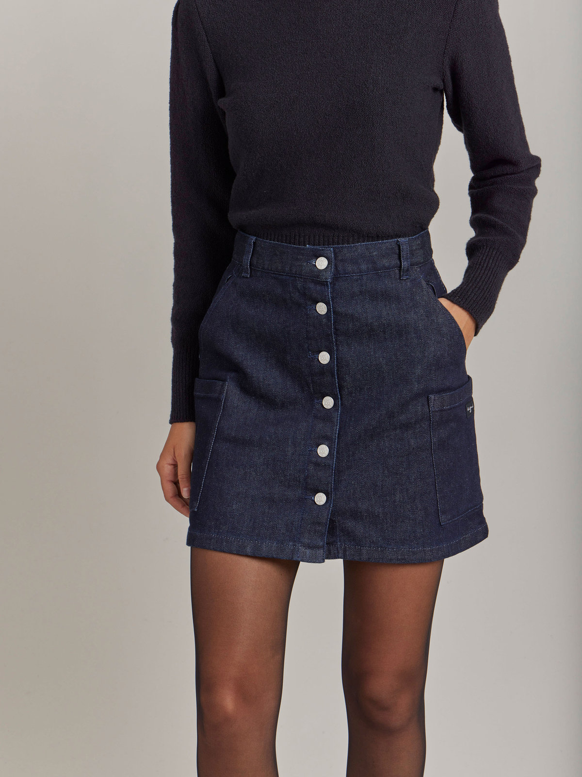 FEMME ウィメンズ 【Outlet】KA17 JUPE スカート ネイビー