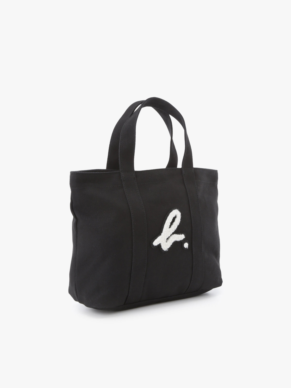 VOYAGE ウィメンズ バッグ＆ウォレット WEB限定 ”b.” ロゴ スモール トートバッグ ECS02-01 ブラック