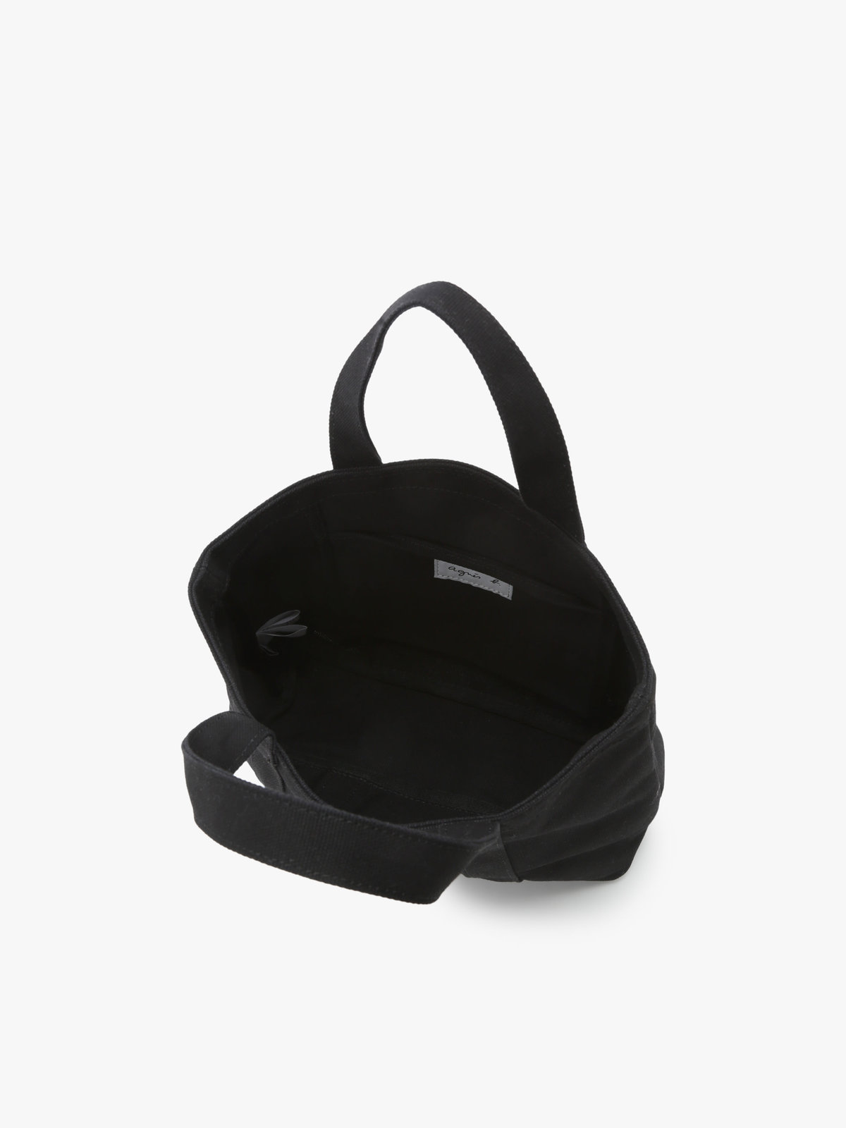 VOYAGE ウィメンズ バッグ＆ウォレット WEB限定 ”b.” ロゴ スモール トートバッグ ECS02-01 ブラック