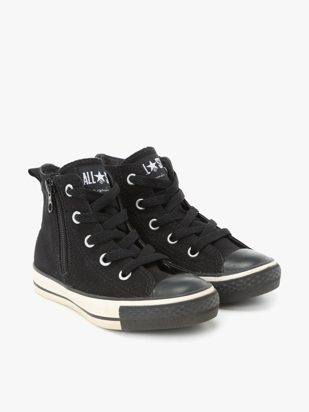 ENFANT ユニセックス agnes b. x CONVERSE コンバース キッズ CANVAS ALL STAR (R) Z HI / AB ブラック