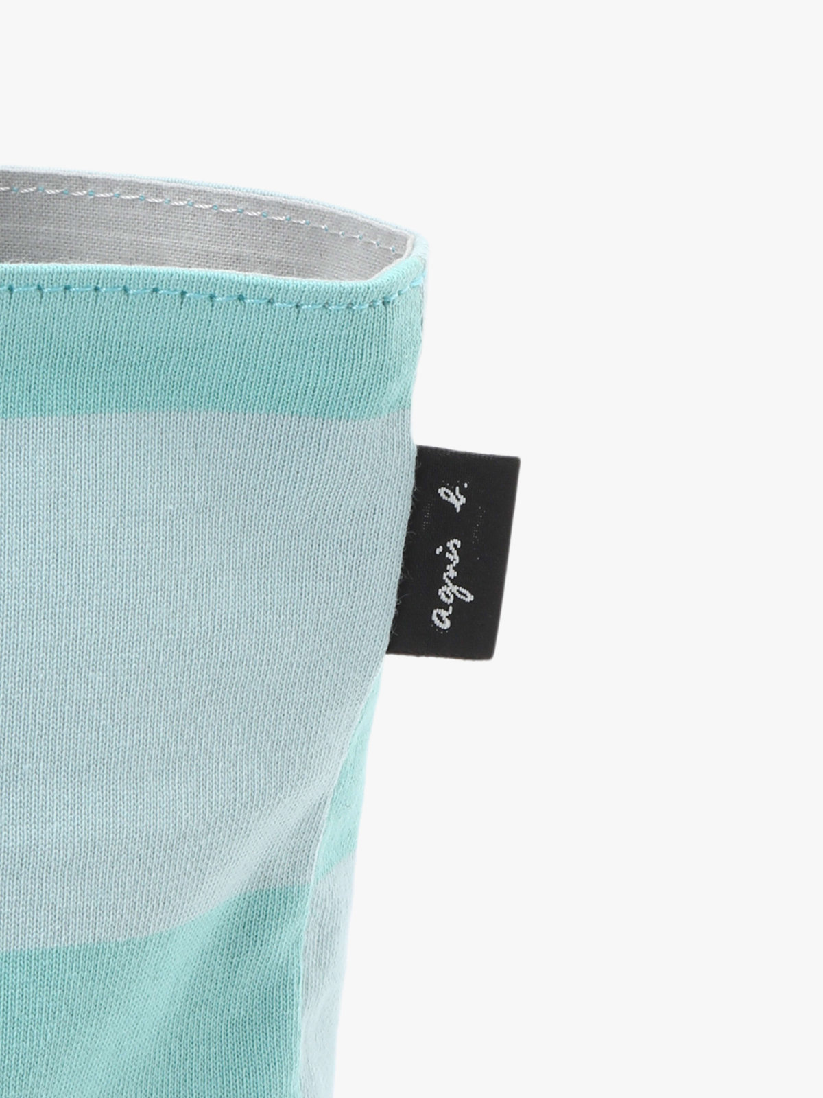 VOYAGE ウィメンズ バッグ＆ウォレット 細ボーダー コットン リバーシブル トートバッグ ZAS11-01 グリーン系その他