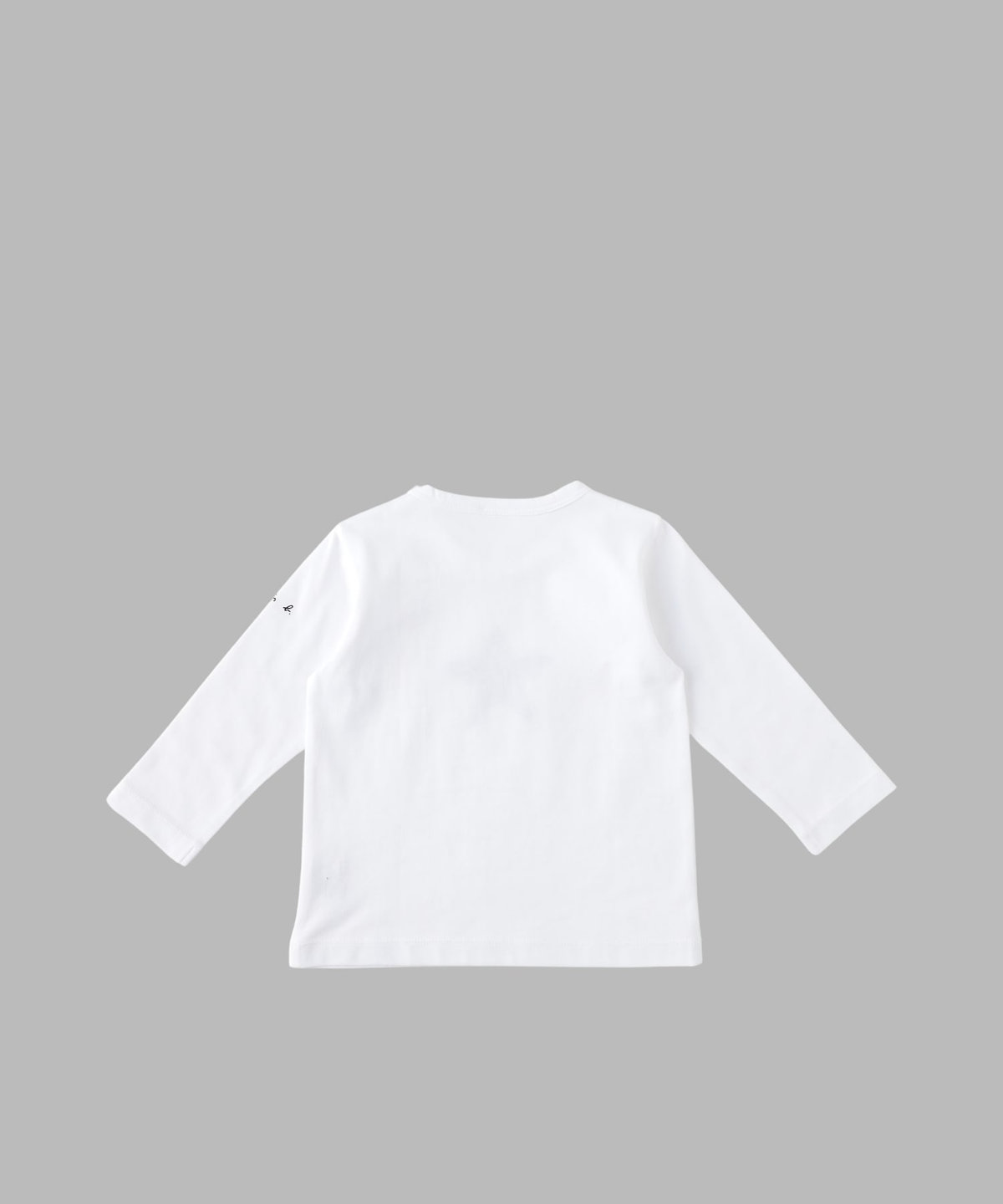 ENFANT ベビー ベビー アイコニック コットン 長袖 Tシャツ "Etoile" ホワイト