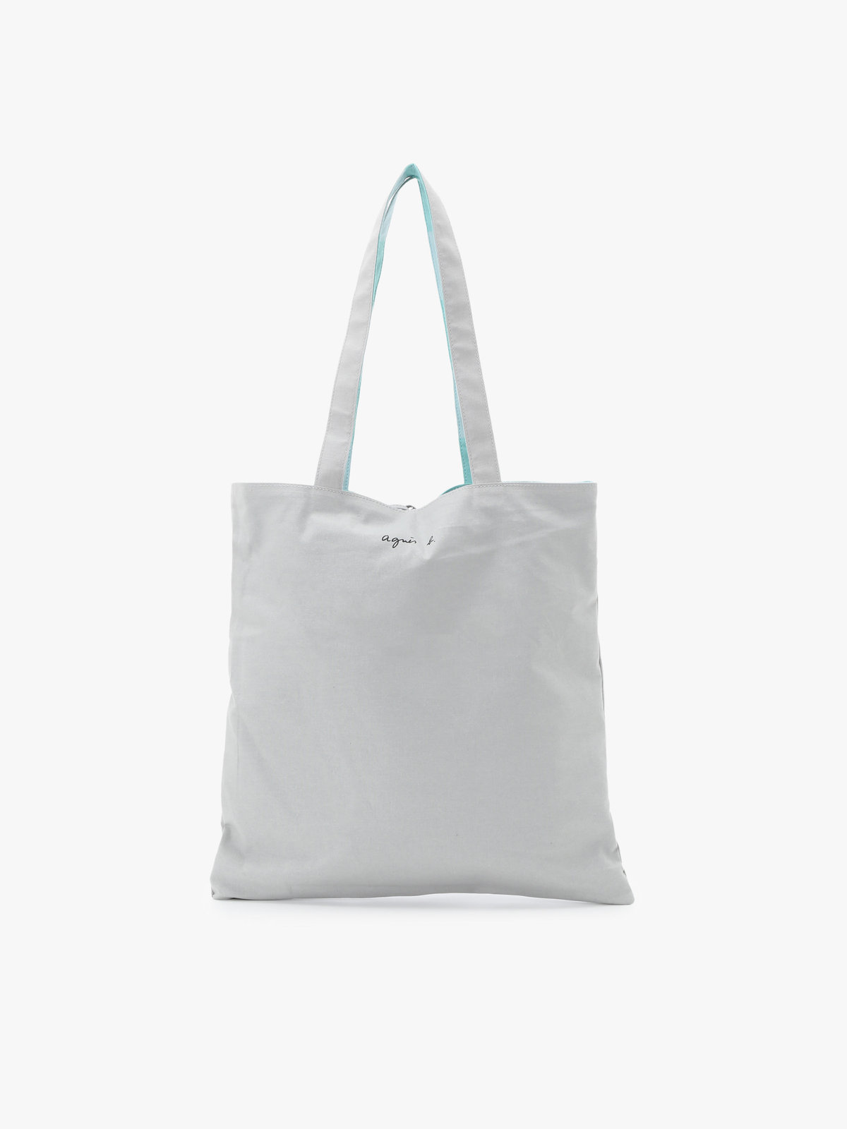 VOYAGE ウィメンズ バッグ＆ウォレット 細ボーダー コットン リバーシブル トートバッグ ZAS11-01 グリーン系その他