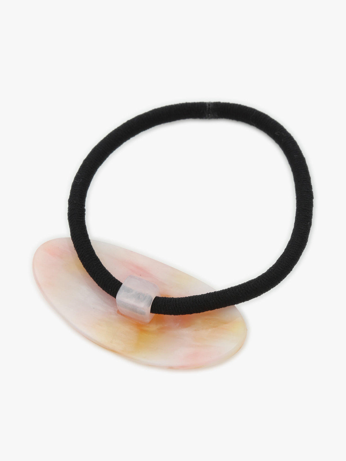 To b. by agnès b. カラー ロゴ ヘアタイ オレンジ系その他