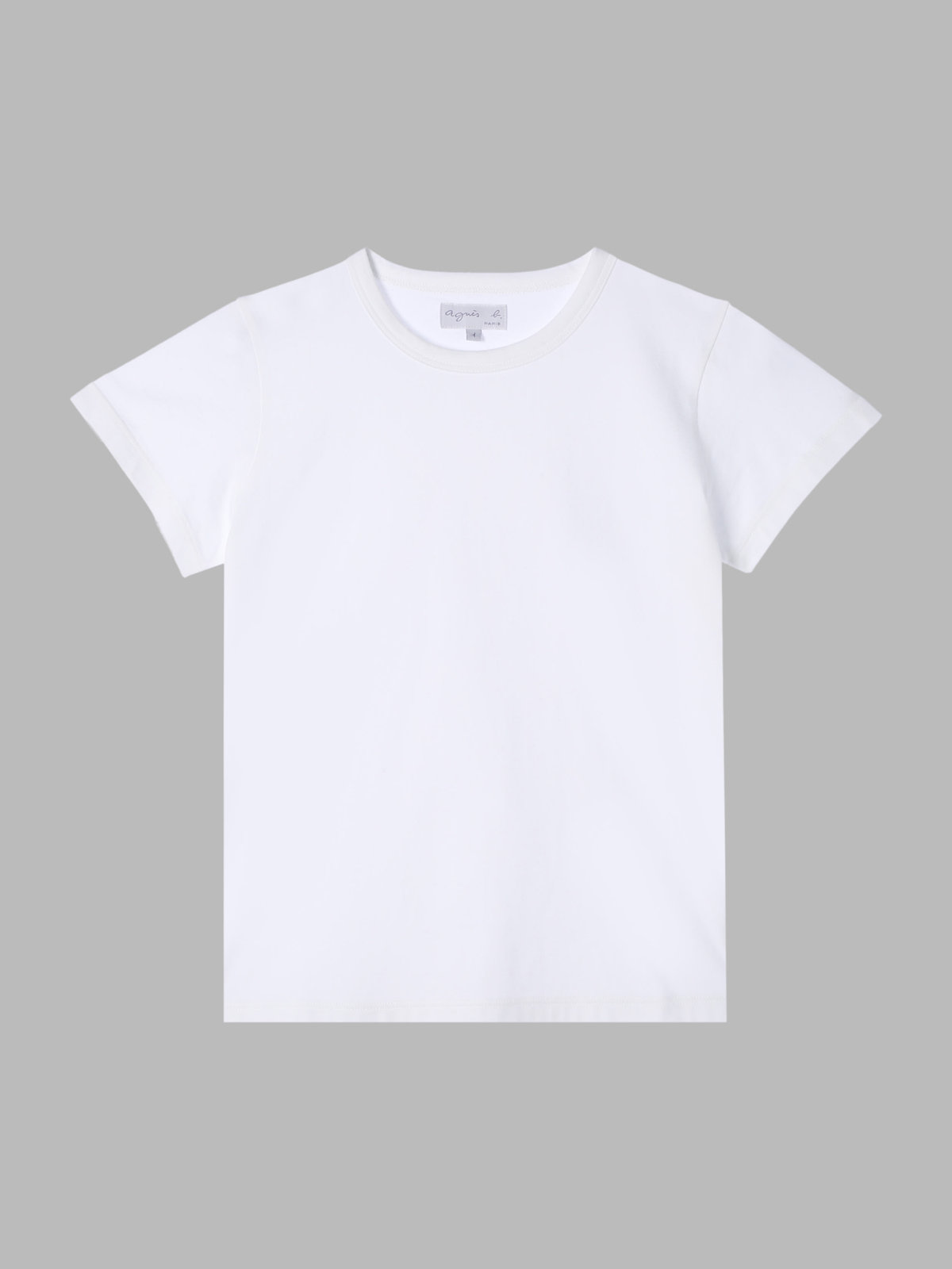 FEMME ウィメンズ コットン 半袖 Tシャツ ”Brando” ホワイト