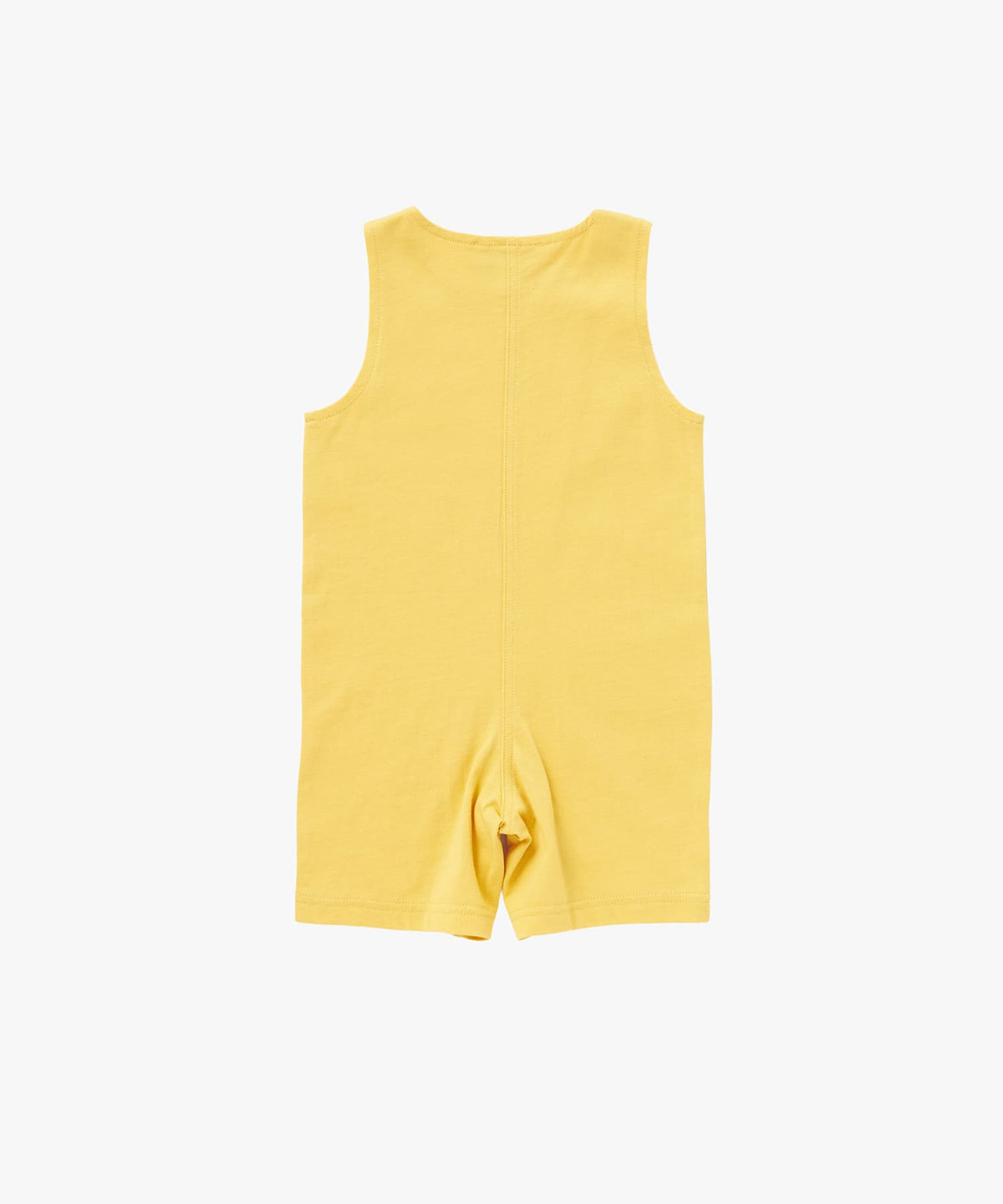 ENFANT ベビー ベビー "b." ロゴ スター コットン ノースリーブ サロペット "Missia" イエロー