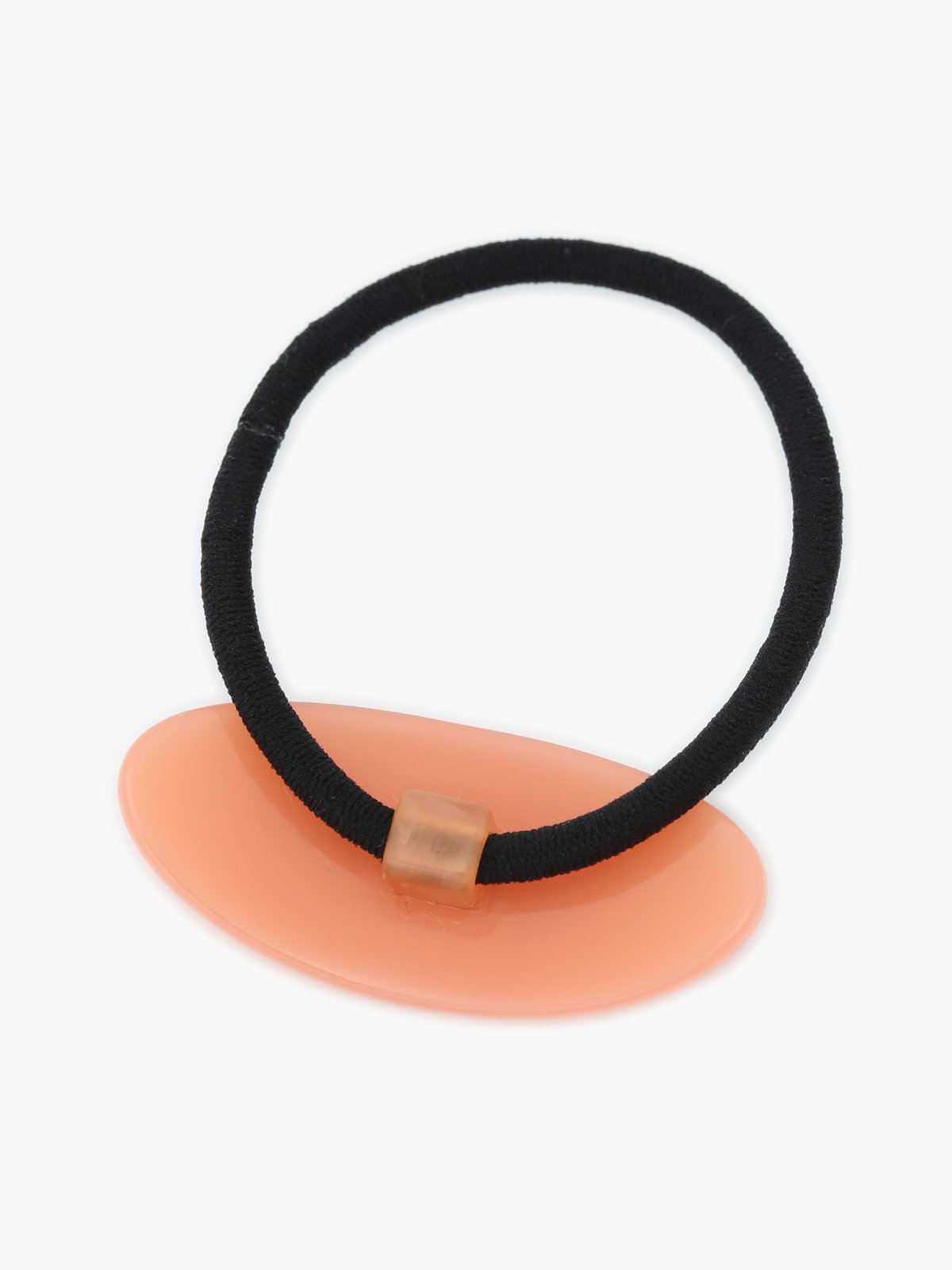 To b. by agnès b. カラー ロゴ ヘアタイ ピンク