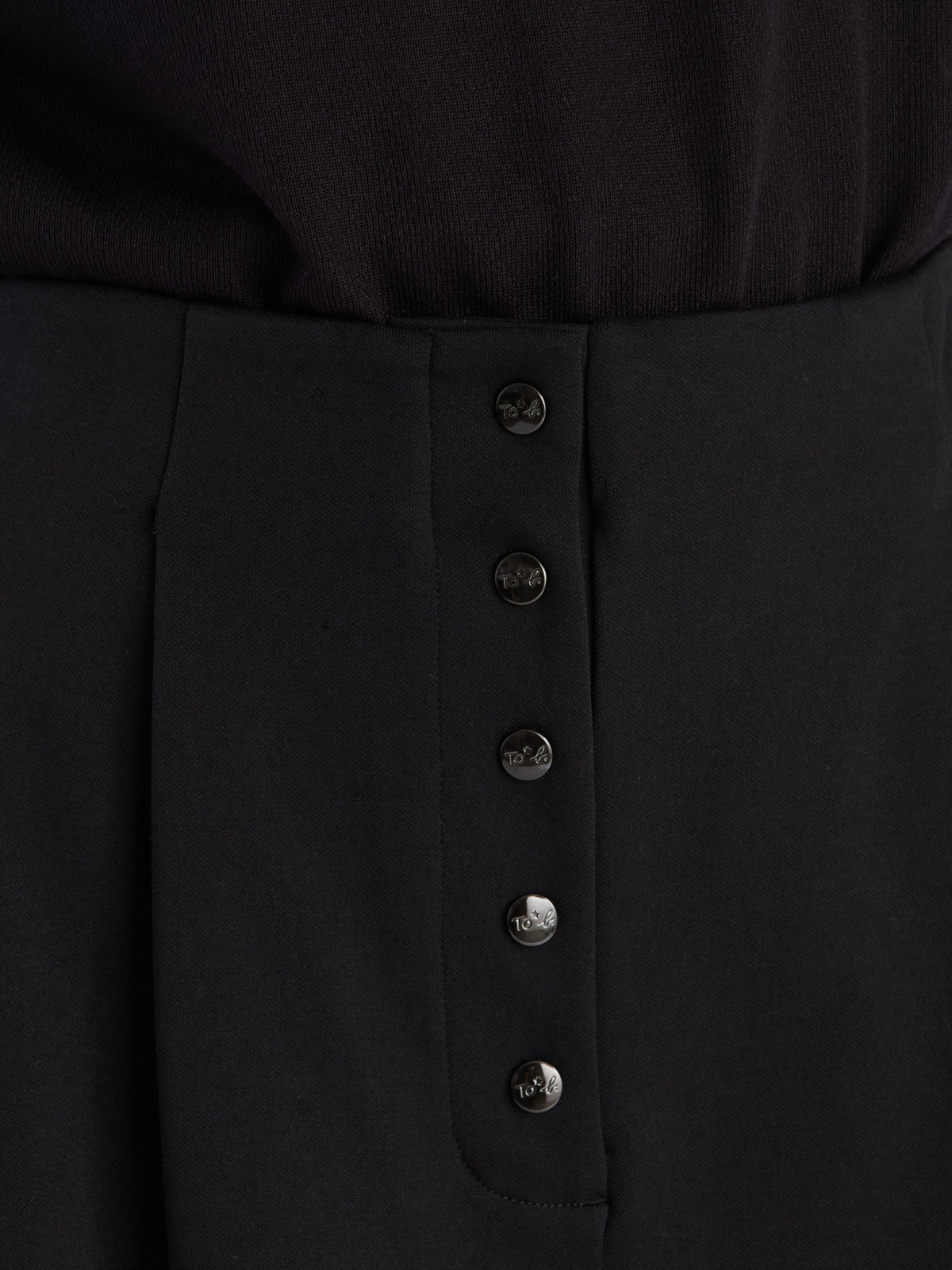 To b. by agnès b. 【Outlet】ポンテ ショートパンツ ブラック