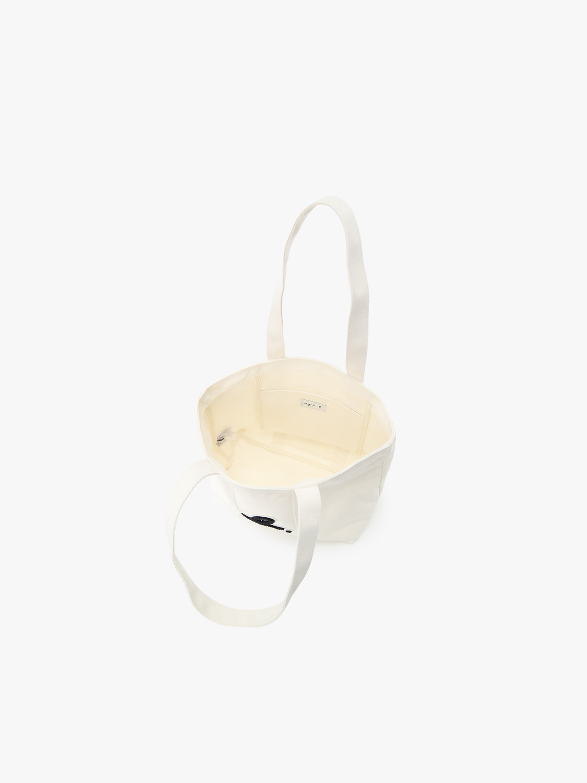 VOYAGE ウィメンズ バッグ＆ウォレット WEB限定 ”b.” ロゴ ミディアム トートバッグ ECS02-02 オフホワイト