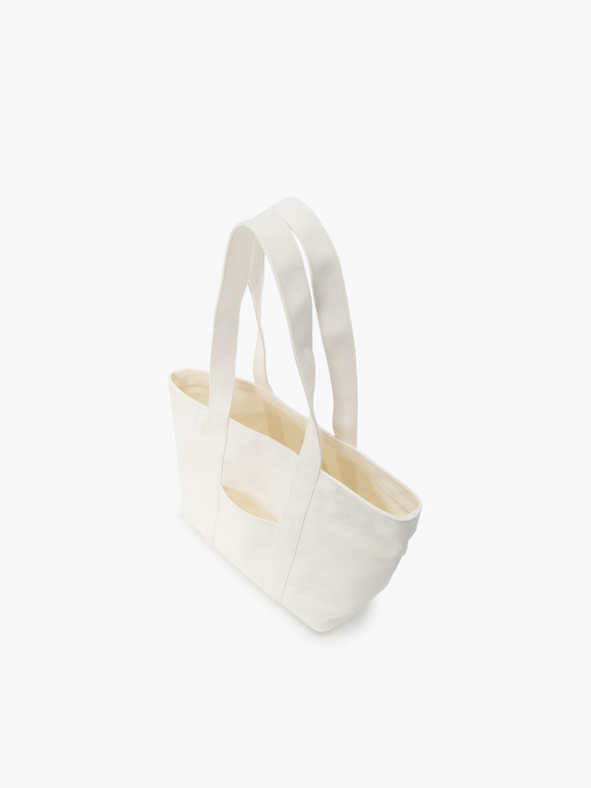 VOYAGE ウィメンズ バッグ＆ウォレット WEB限定 ”b.” ロゴ ミディアム トートバッグ ECS02-02 オフホワイト