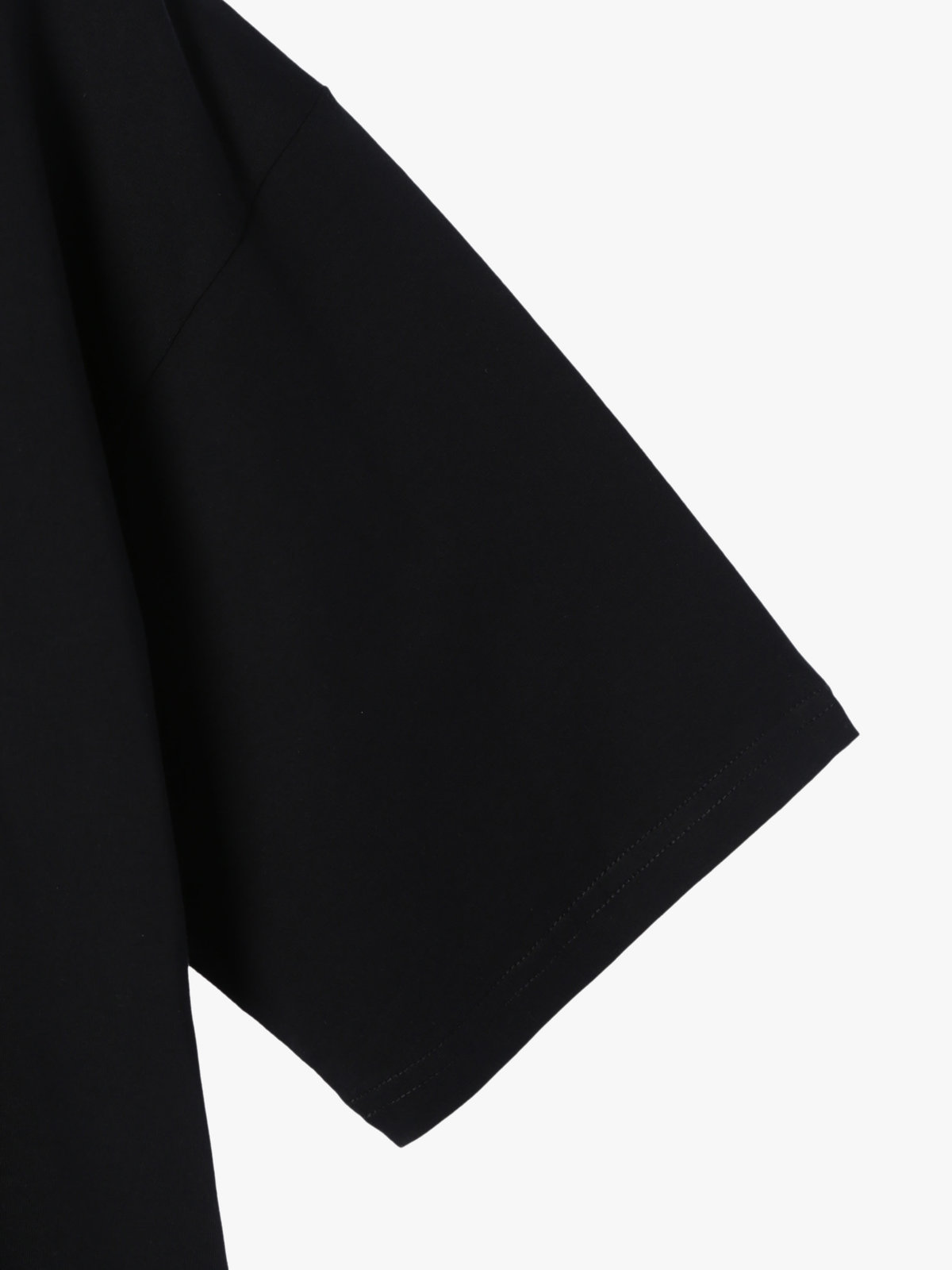 HOMME メンズ メンズ プリント コットン 半袖 アーティスト Tシャツ ”Mark Cohen” ブラック