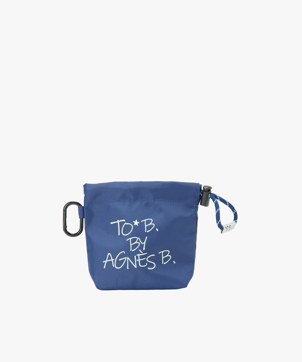 To b. by agnès b. マルチカラー ロゴ トート セット ネイビー