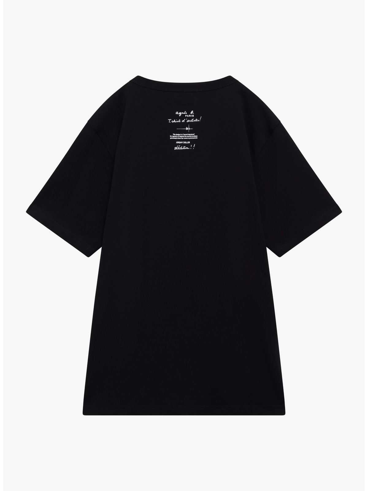 FEMME ウィメンズ S641 TS アーティストTシャツ Jeremy Deller ブラック