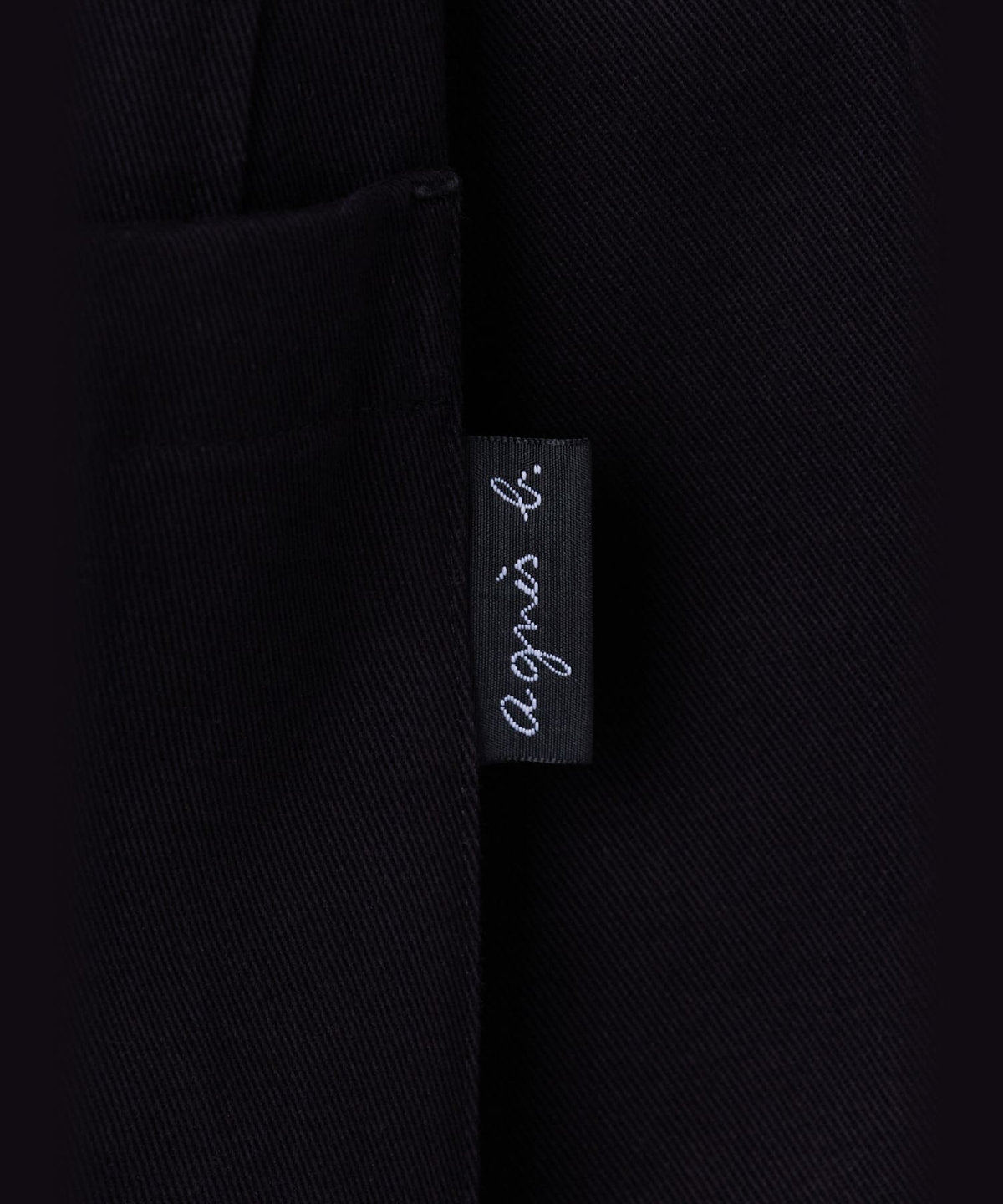 HOMME メンズ メンズ コットン ギャバジン テーラードジャケット "Cami" ブラック