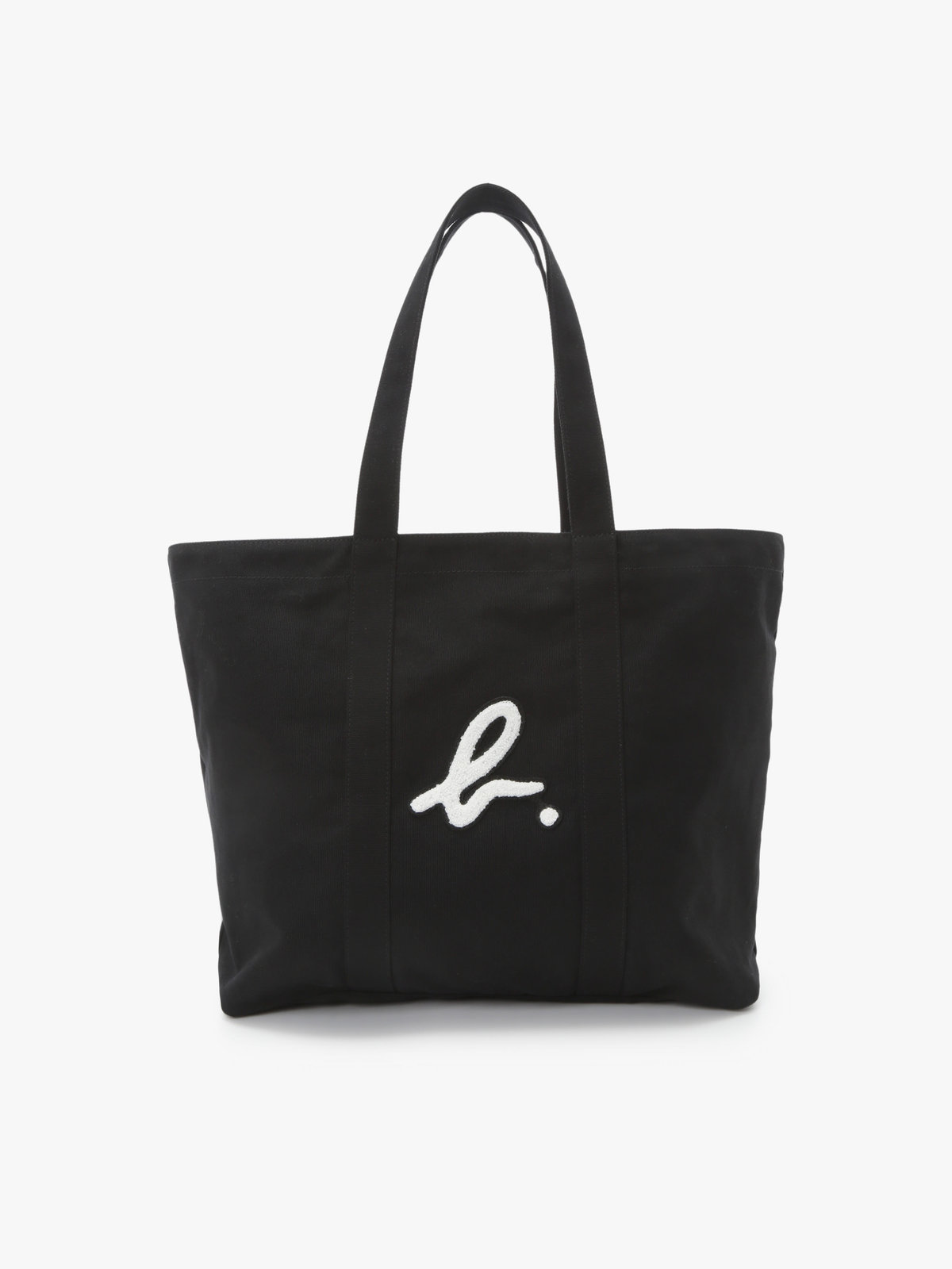 VOYAGE ウィメンズ バッグ＆ウォレット WEB限定 "b." ロゴ ラージ トートバッグ ECS02-03 ブラック