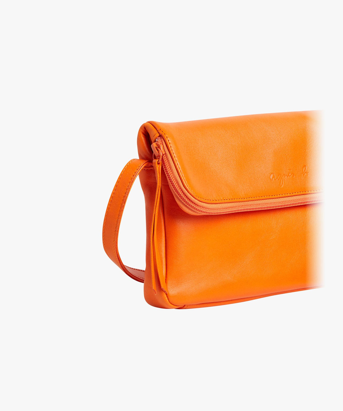 FEMME ウィメンズ ラムスキンレザー ショルダーバッグ "Asya" ブラウン系その他