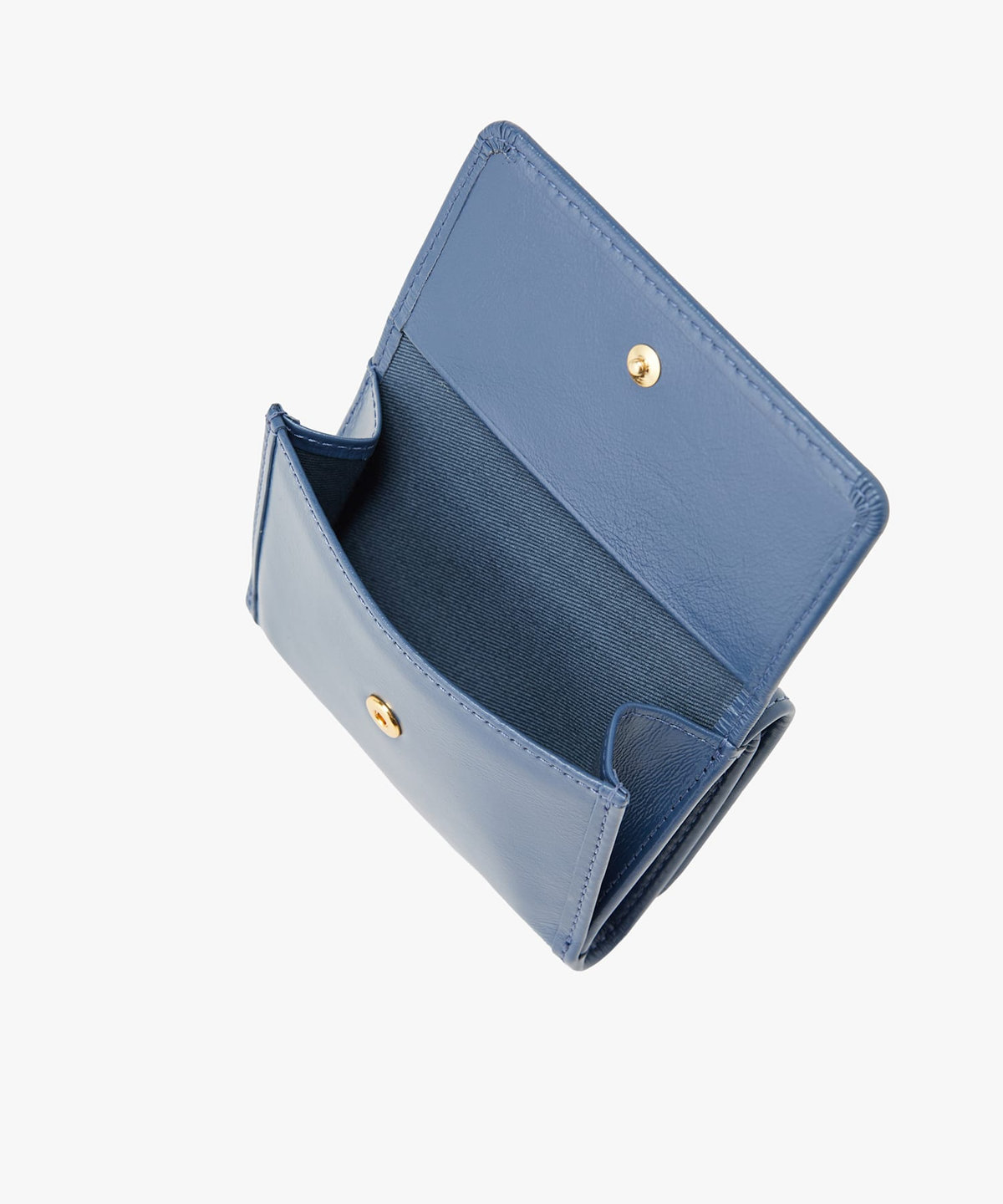 VOYAGE ウィメンズ バッグ＆ウォレット レザー 三つ折り ウォレット "Nathalie" BBW02-02 ブルー系その他