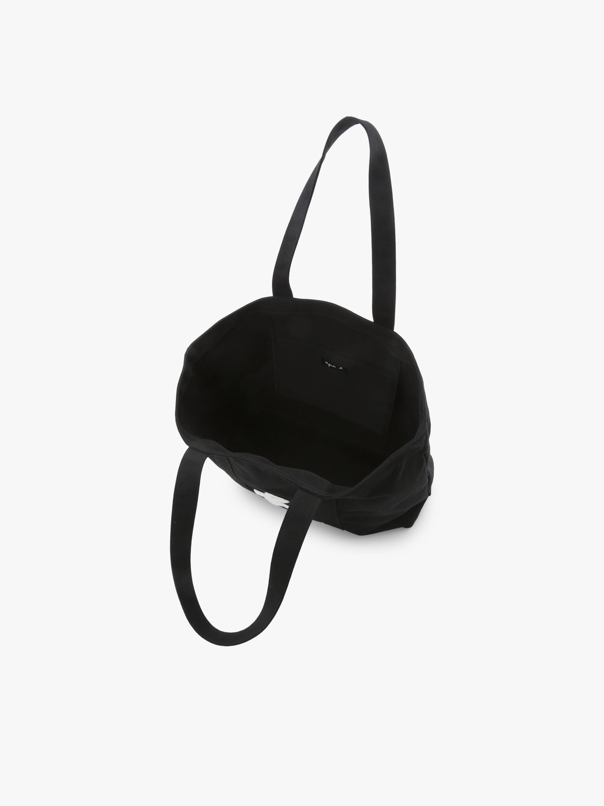 VOYAGE ウィメンズ バッグ＆ウォレット WEB限定 "b." ロゴ ラージ トートバッグ ECS02-03 ブラック