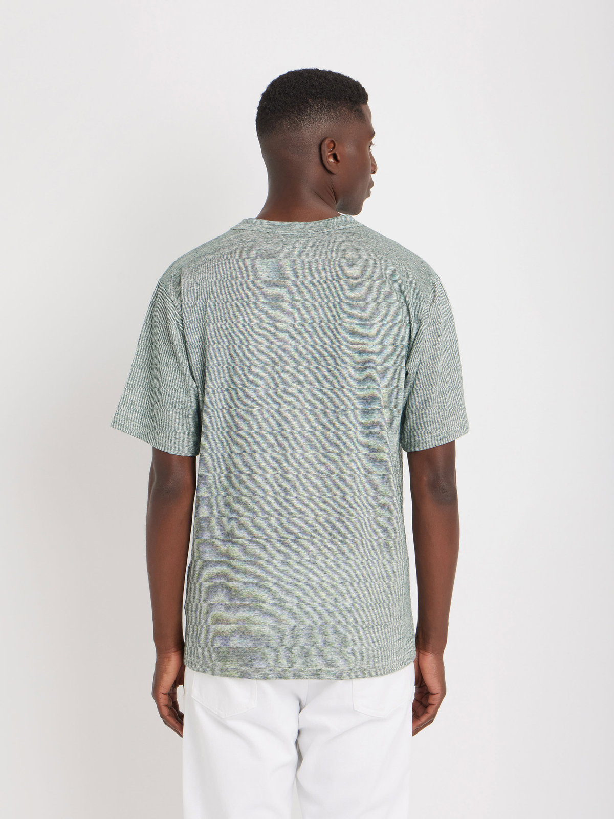 HOMME メンズ Tシャツ グリーン