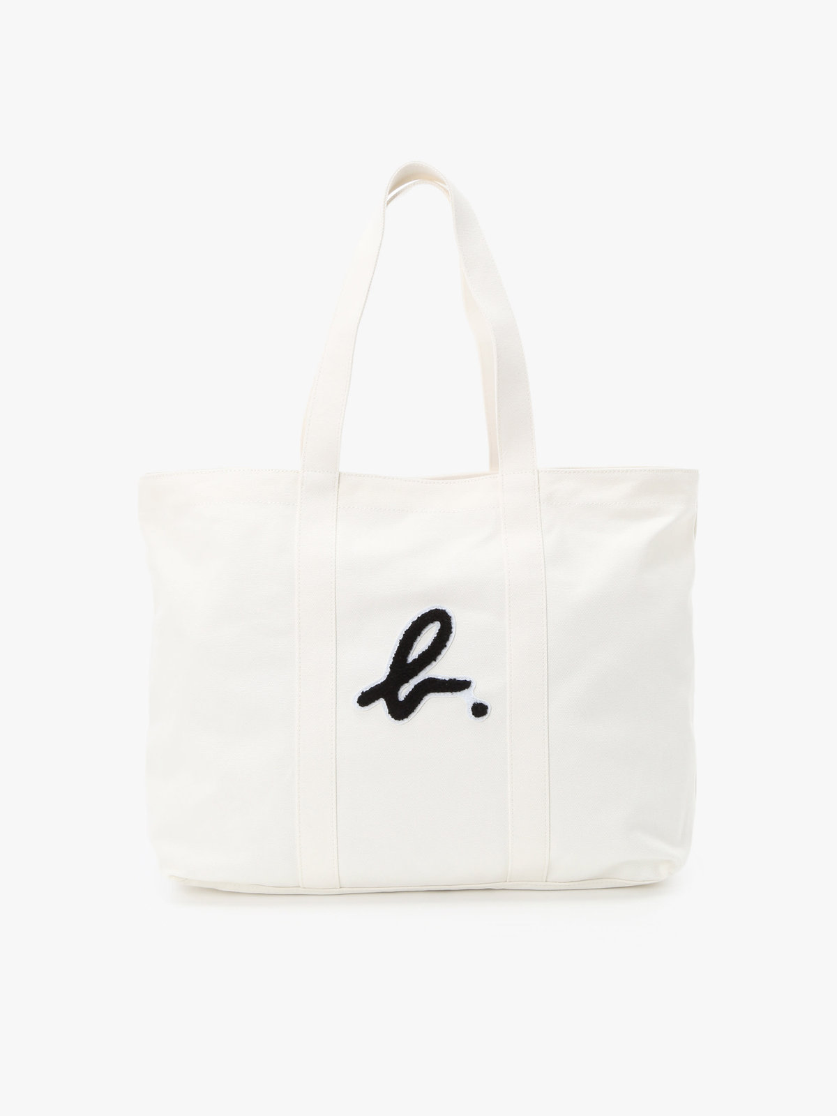 VOYAGE ウィメンズ バッグ＆ウォレット WEB限定 ”b.” ロゴ ラージ トートバッグ ECS02-03 オフホワイト