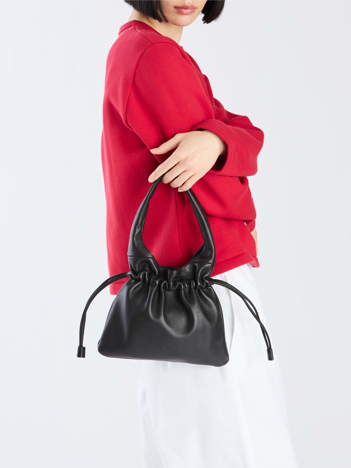 VOYAGE ウィメンズ バッグ＆ウォレット レザートートバッグ"Mars" YAS17-01 ブラック