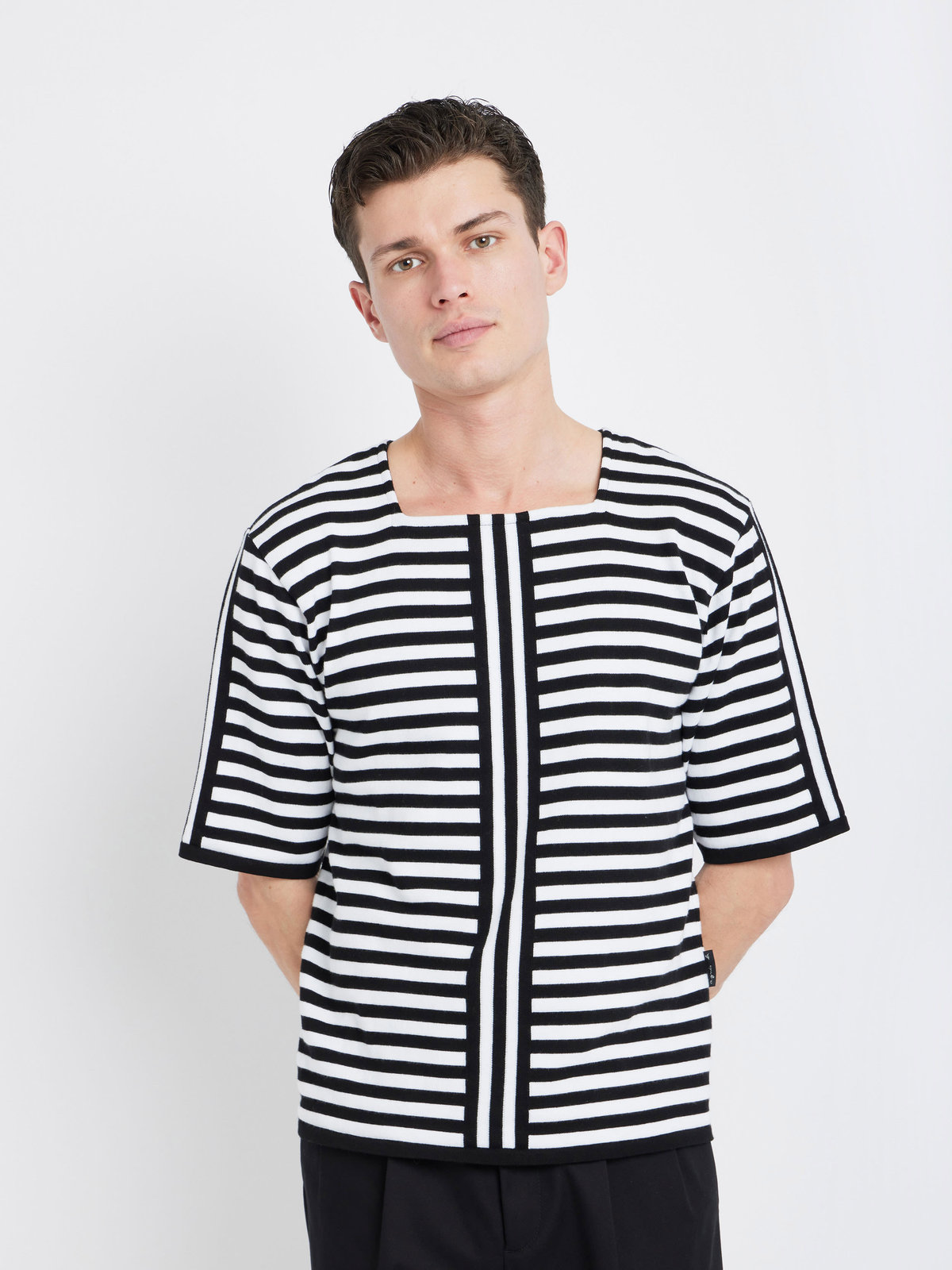 HOMME メンズ LY01 PULLOVER プルオーバー ブラック