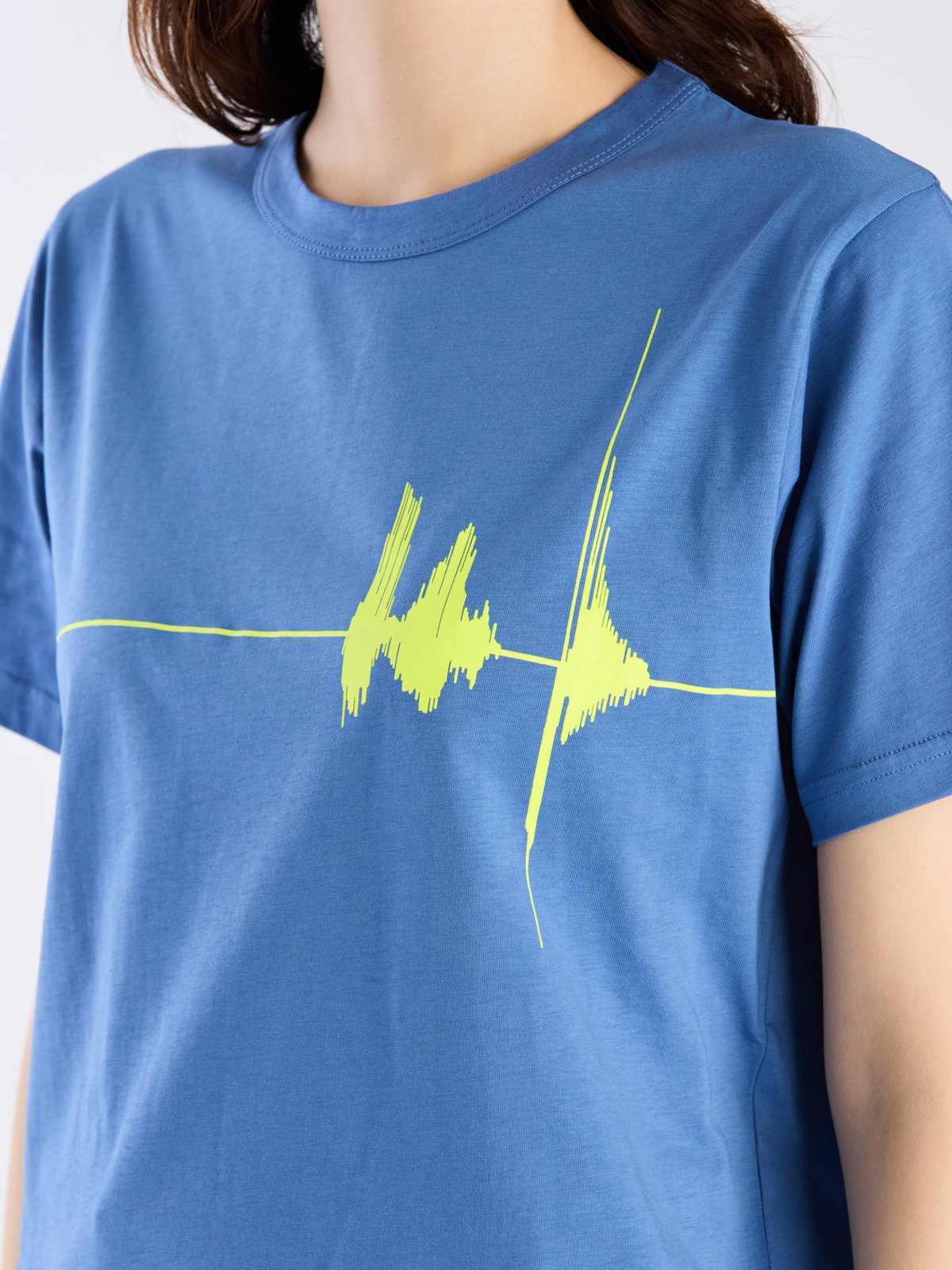 FEMME ウィメンズ S641 TS アーティストTシャツ Jeremy Deller ネイビー