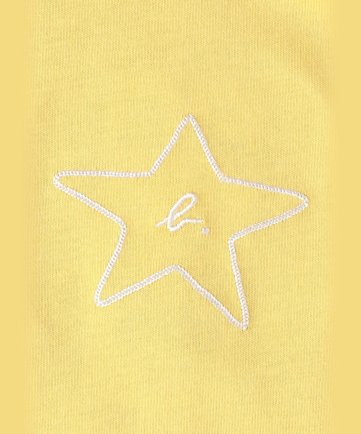 ENFANT ベビー ベビー "b." ロゴ スター コットン ノースリーブ ワンピース "Barbie" イエロー