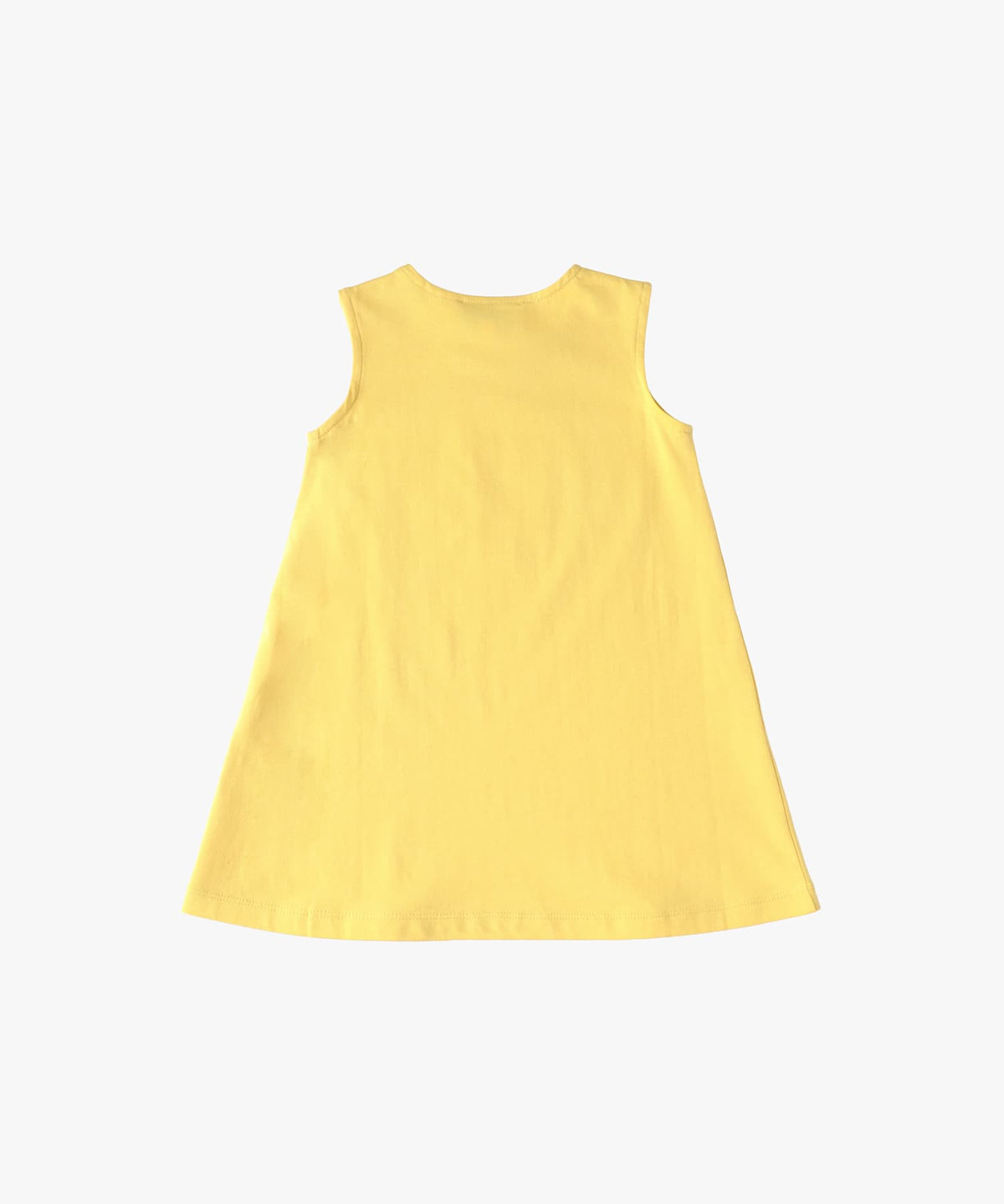 ENFANT ベビー ベビー "b." ロゴ スター コットン ノースリーブ ワンピース "Barbie" イエロー