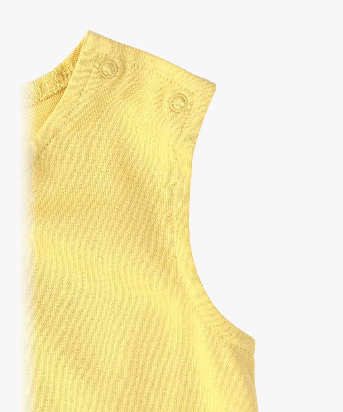 ENFANT ベビー ベビー "b." ロゴ スター コットン ノースリーブ ワンピース "Barbie" イエロー