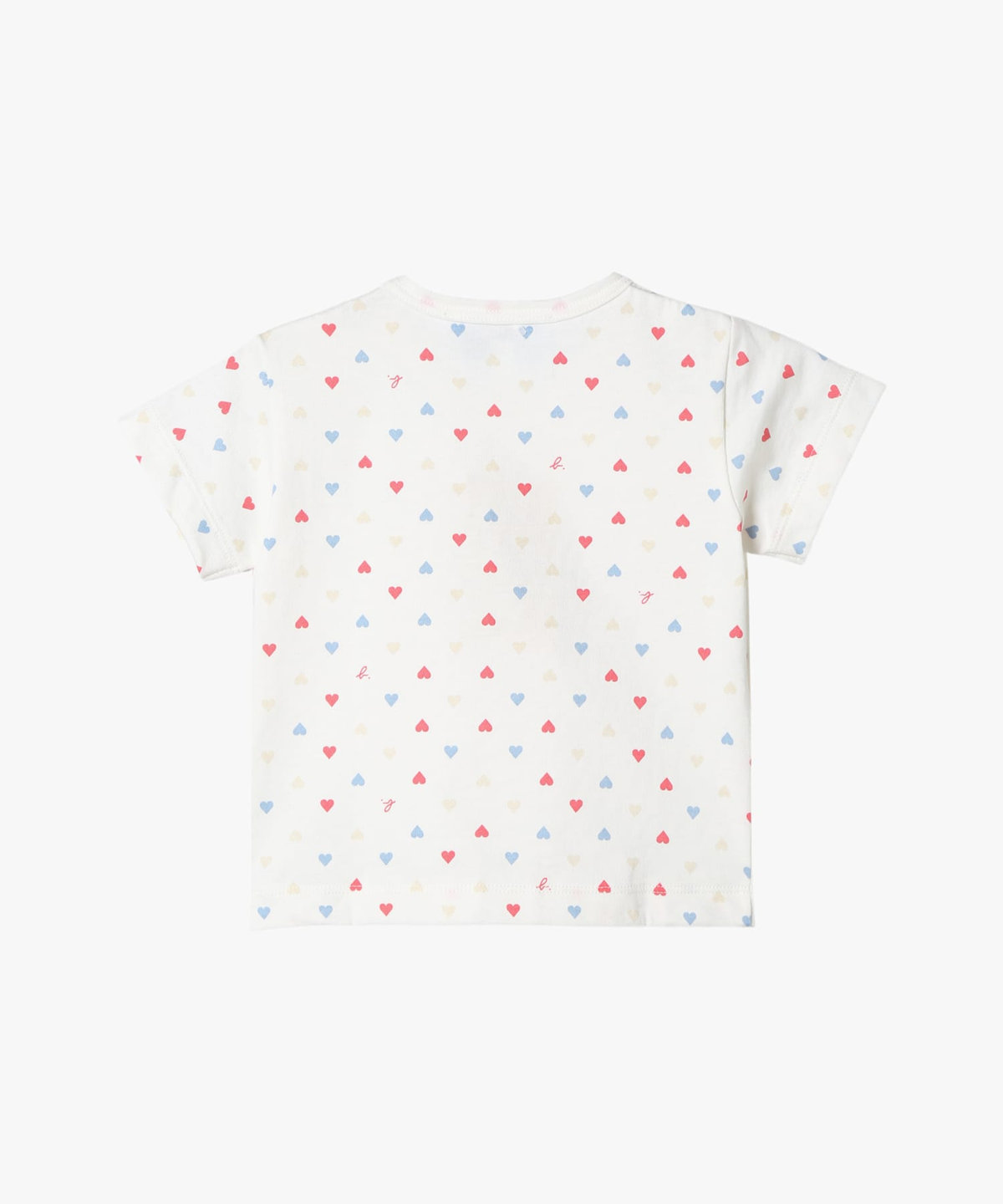 ENFANT ベビー WEB限定 ベビーギフトボックス ハートTシャツ・レギンス2点セット ホワイト