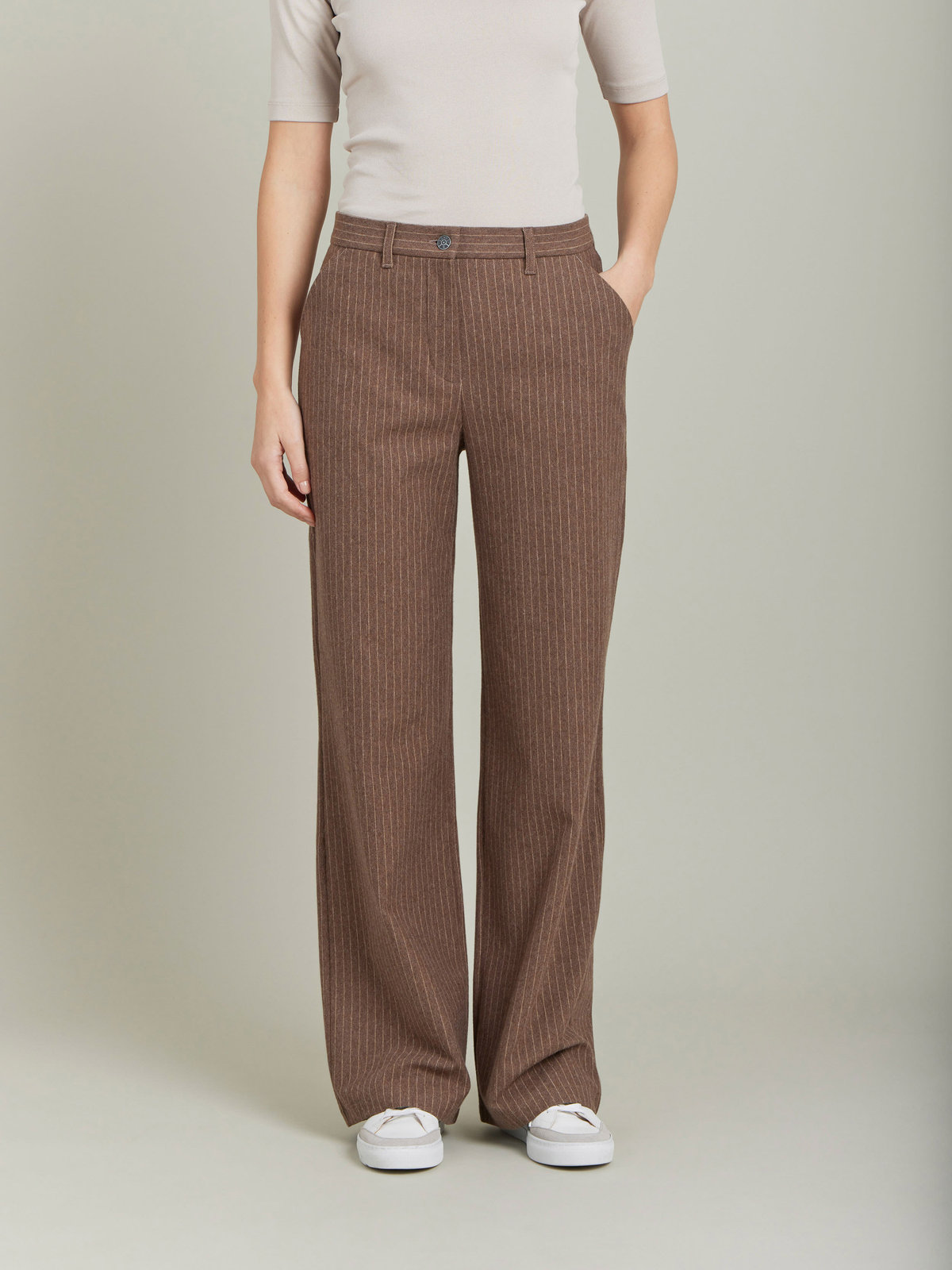 FEMME ウィメンズ 【Outlet】JIZ8 PANTALON パンツ ブラウン系その他