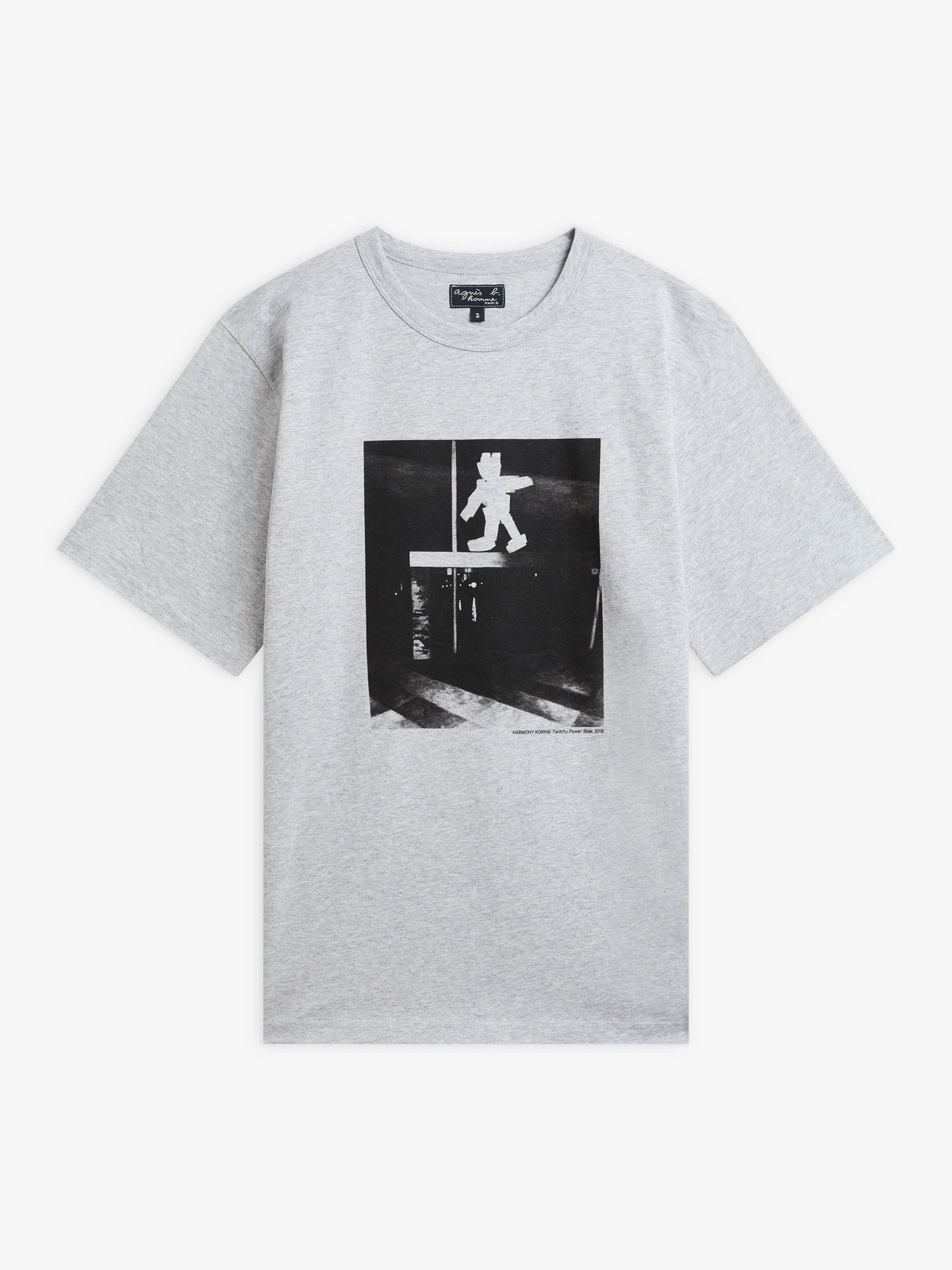HOMME メンズ SCS4 TS Tシャツ グレー