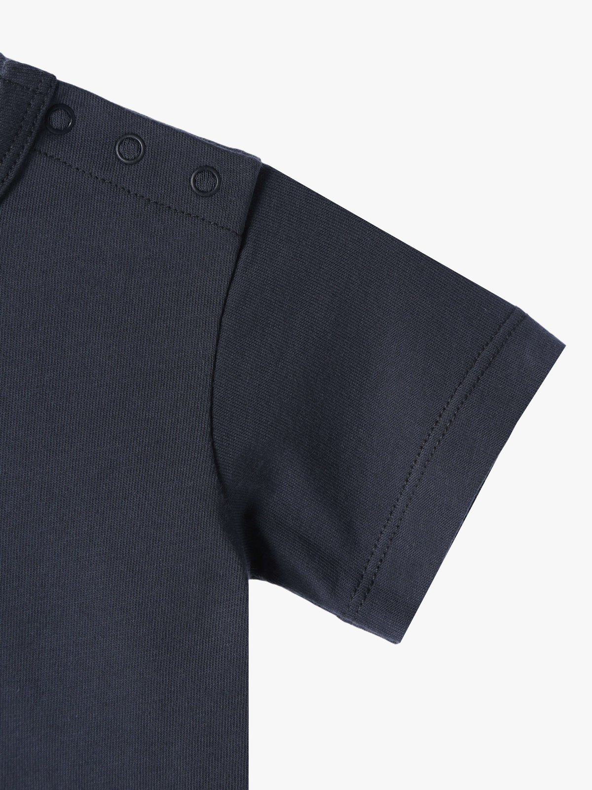 ENFANT ベビー S137 L TS ベビー ロゴTシャツ グレー