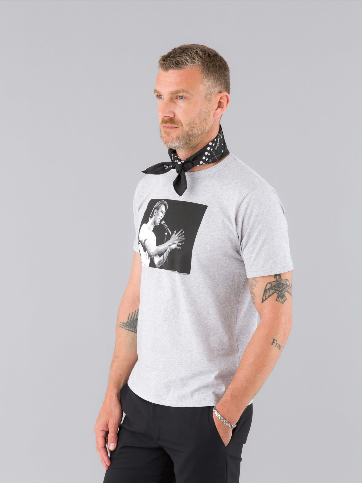 FEMME ウィメンズ SBA6 TS Special 40ans アーティストTシャツ グレー