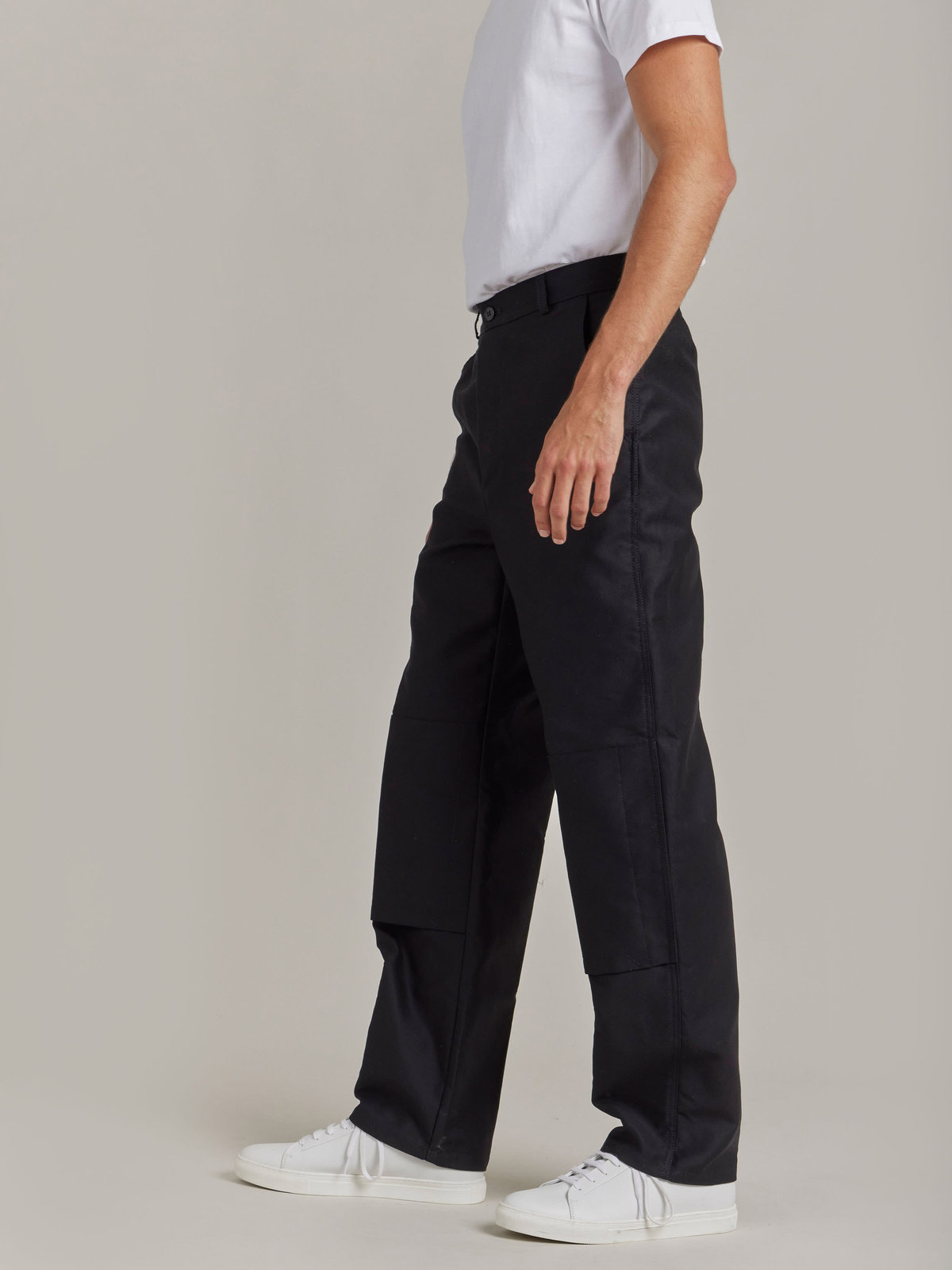 HOMME メンズ 【Outlet】AN53 PANTALON agnes b.×Dolmen パンツ ブラック